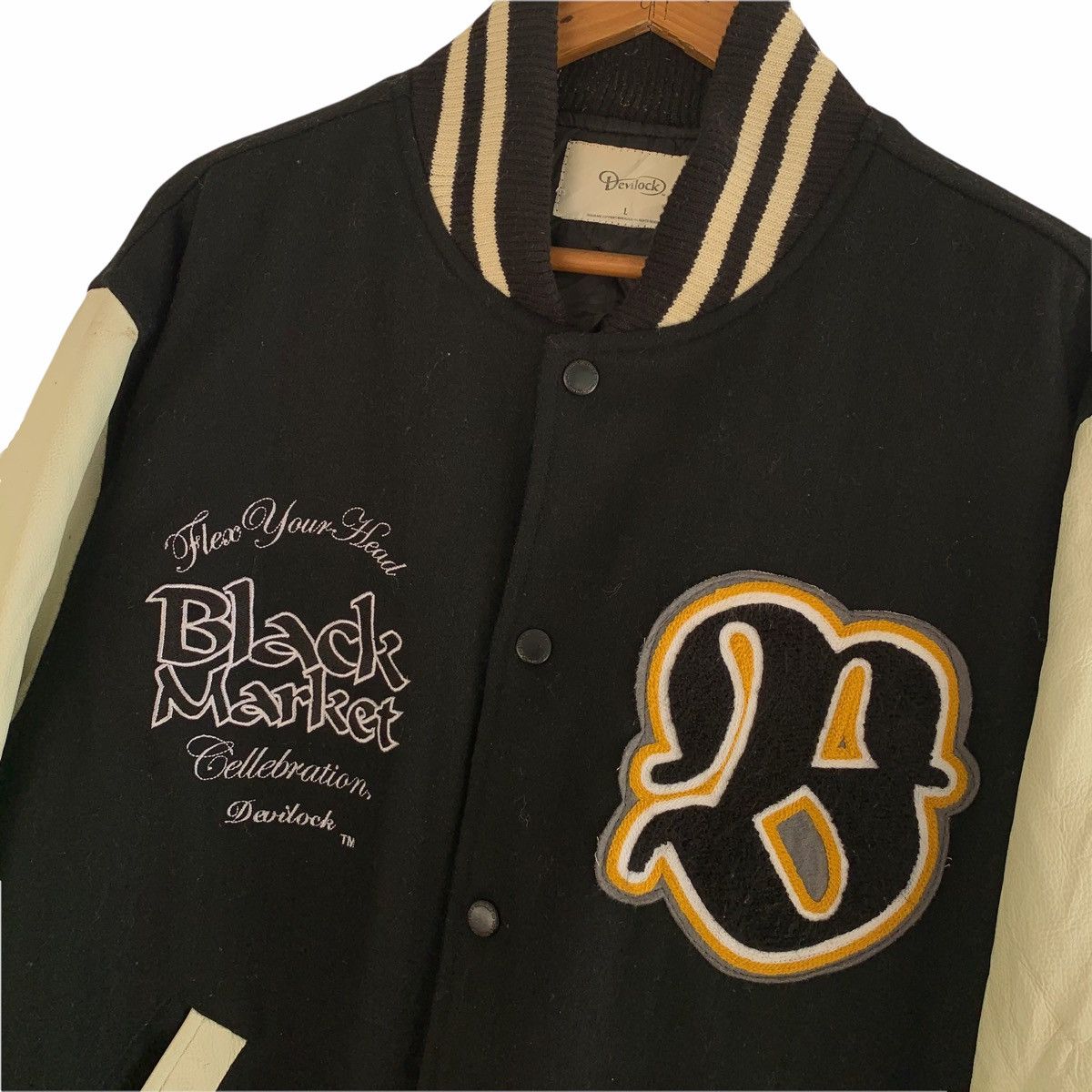 Devilock Japan Black Market Devilock Varsity Jacket Size US L / EU 52-54 / 3 - 14 Thumbnail