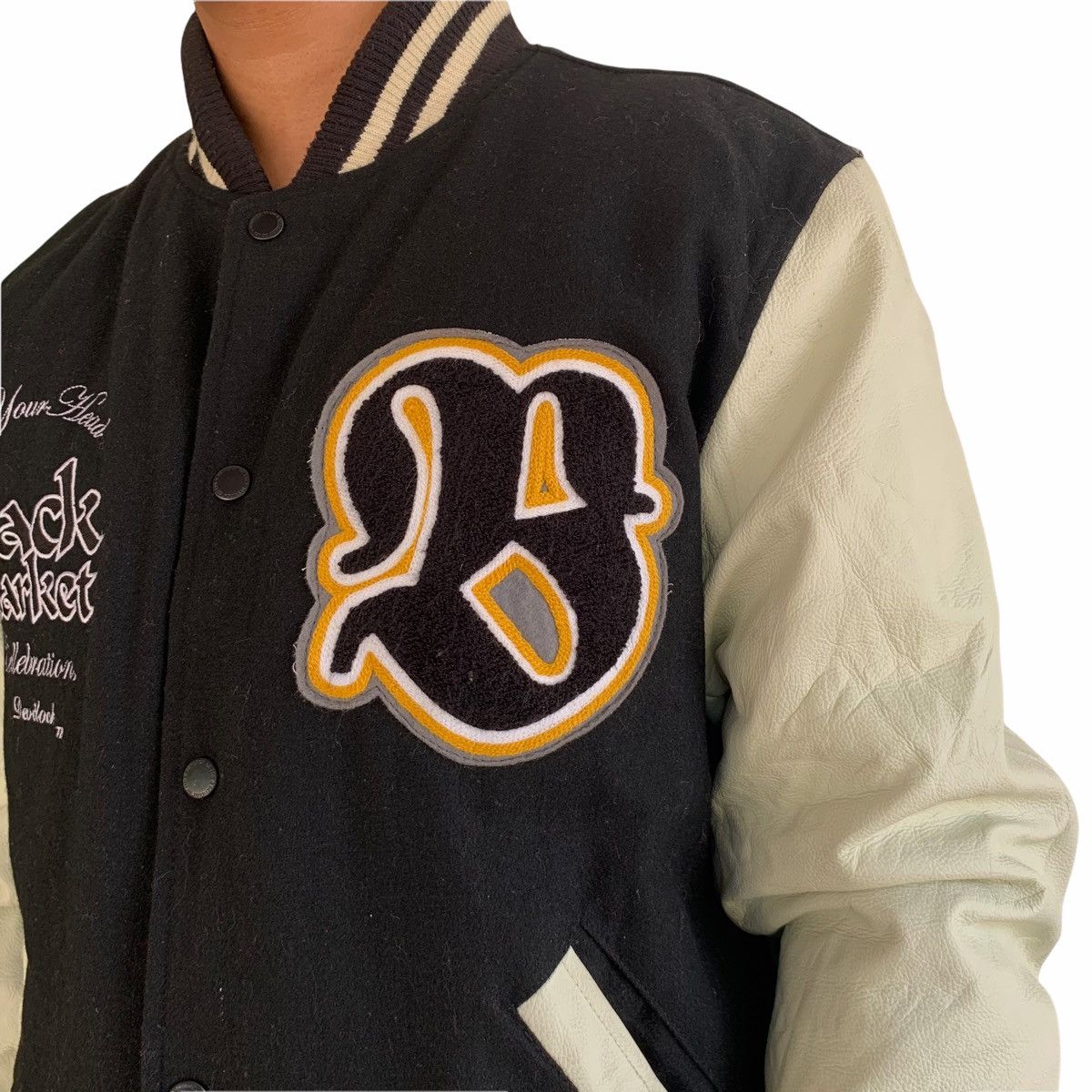 Devilock Japan Black Market Devilock Varsity Jacket Size US L / EU 52-54 / 3 - 7 Thumbnail