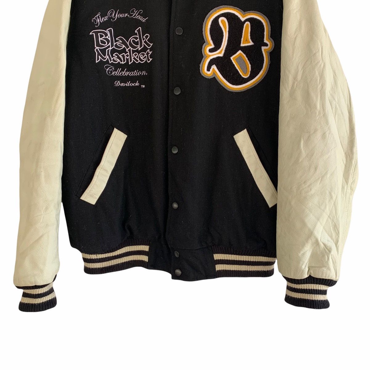 Devilock Japan Black Market Devilock Varsity Jacket Size US L / EU 52-54 / 3 - 13 Thumbnail
