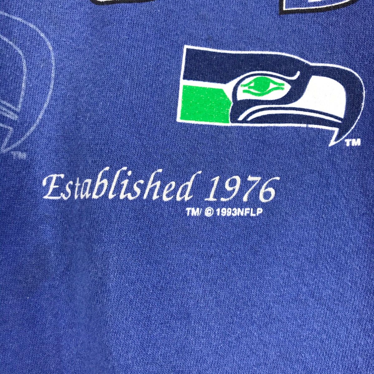 NFL 90s Seattle Seahawks Sweatshirt Crewneck Size US XL / EU 56 / 4 - 7 Thumbnail