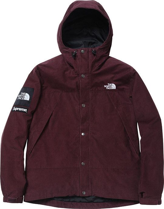 Supreme Supreme North Face 2012AW Burgundy Mountain Shell Jacket | Grailed