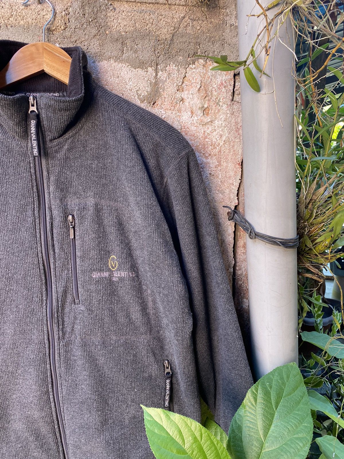 Gianni Valentino × Valentino × Vintage 🔥STEALS🔥 Vintage Gianni Valentino Multizipper Pocket Jacket Size US L / EU 52-54 / 3 - 2 Thumbnail