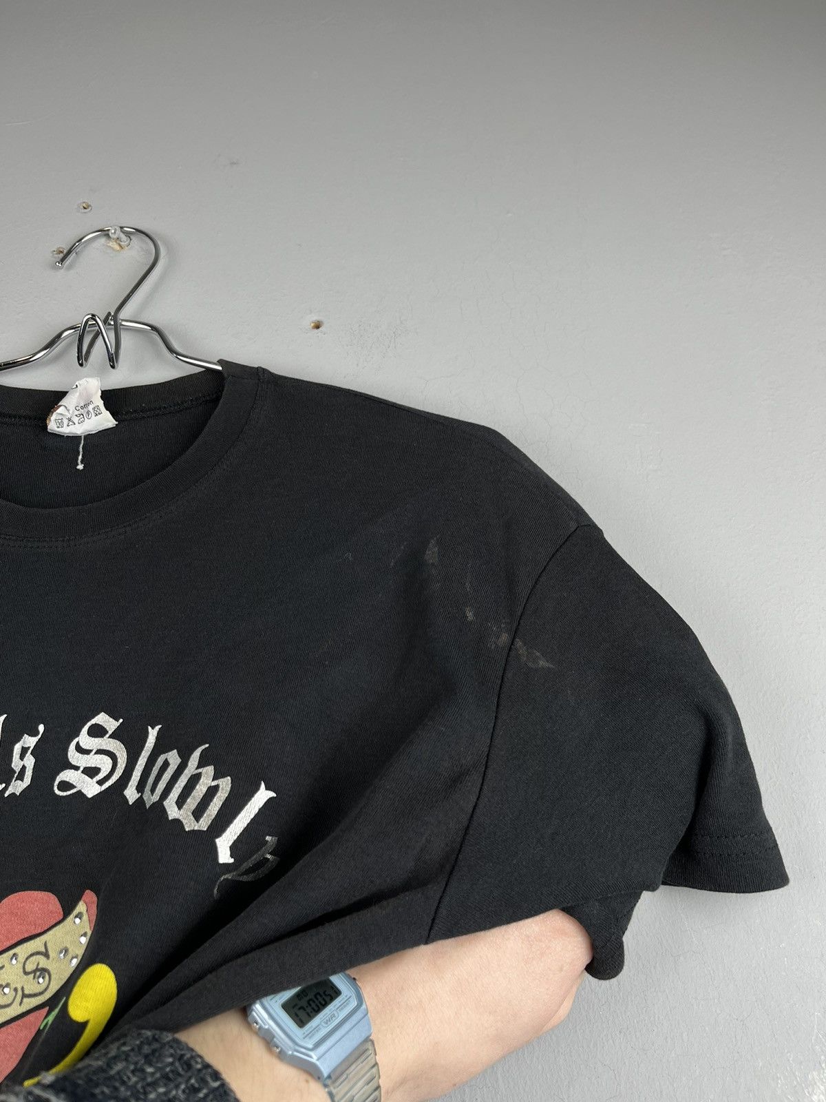 Christian Audigier × Ed Hardy × Vintage Vintage Ed Hardy tee Cristian Audigier y2k Size L / US 10 / IT 46 - 5 Thumbnail