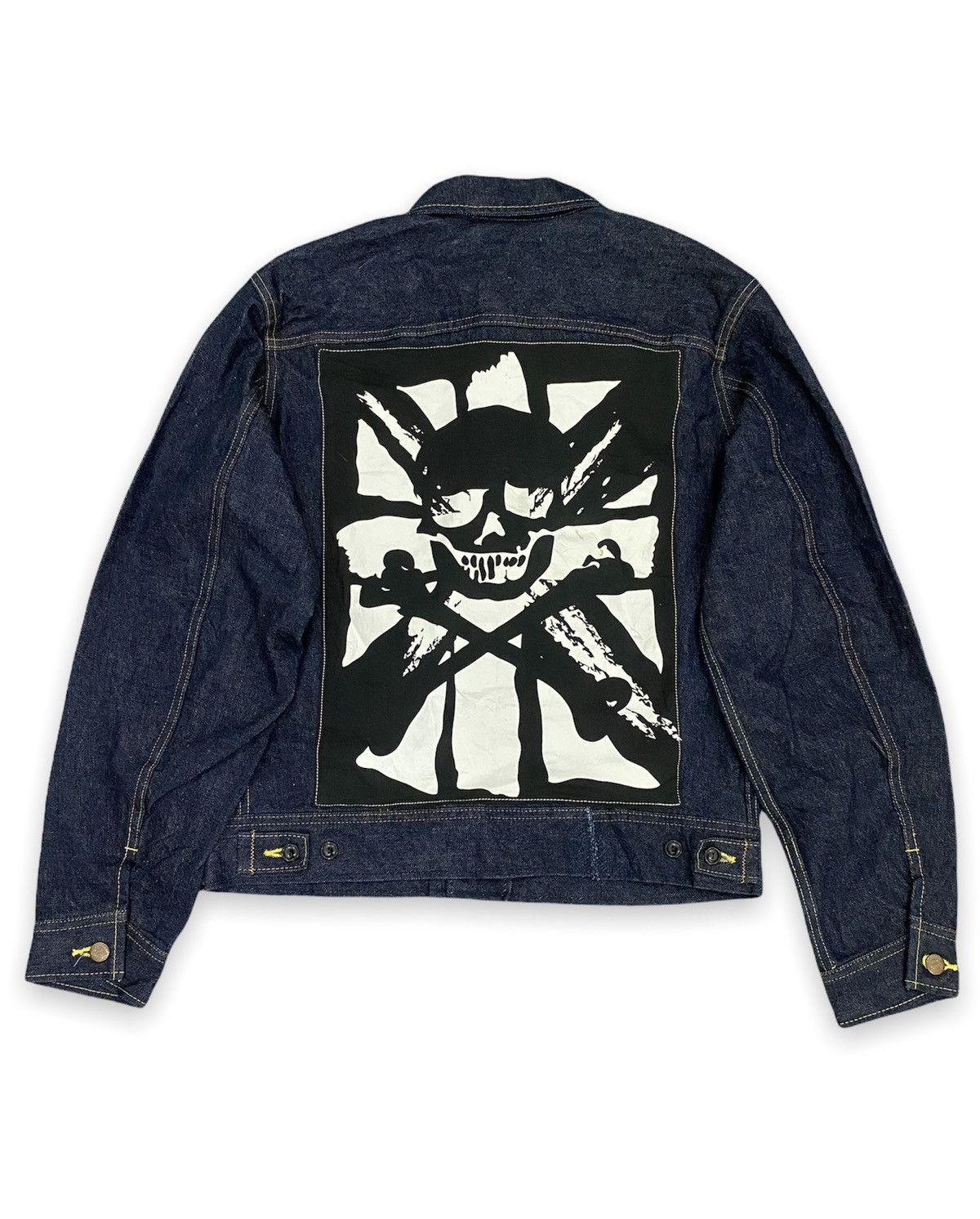 Sugar Cane Sugar Cane Toyo Enterprise Denim Trucker Jacket Size US M / EU 48-50 / 2 - 1 Thumbnail