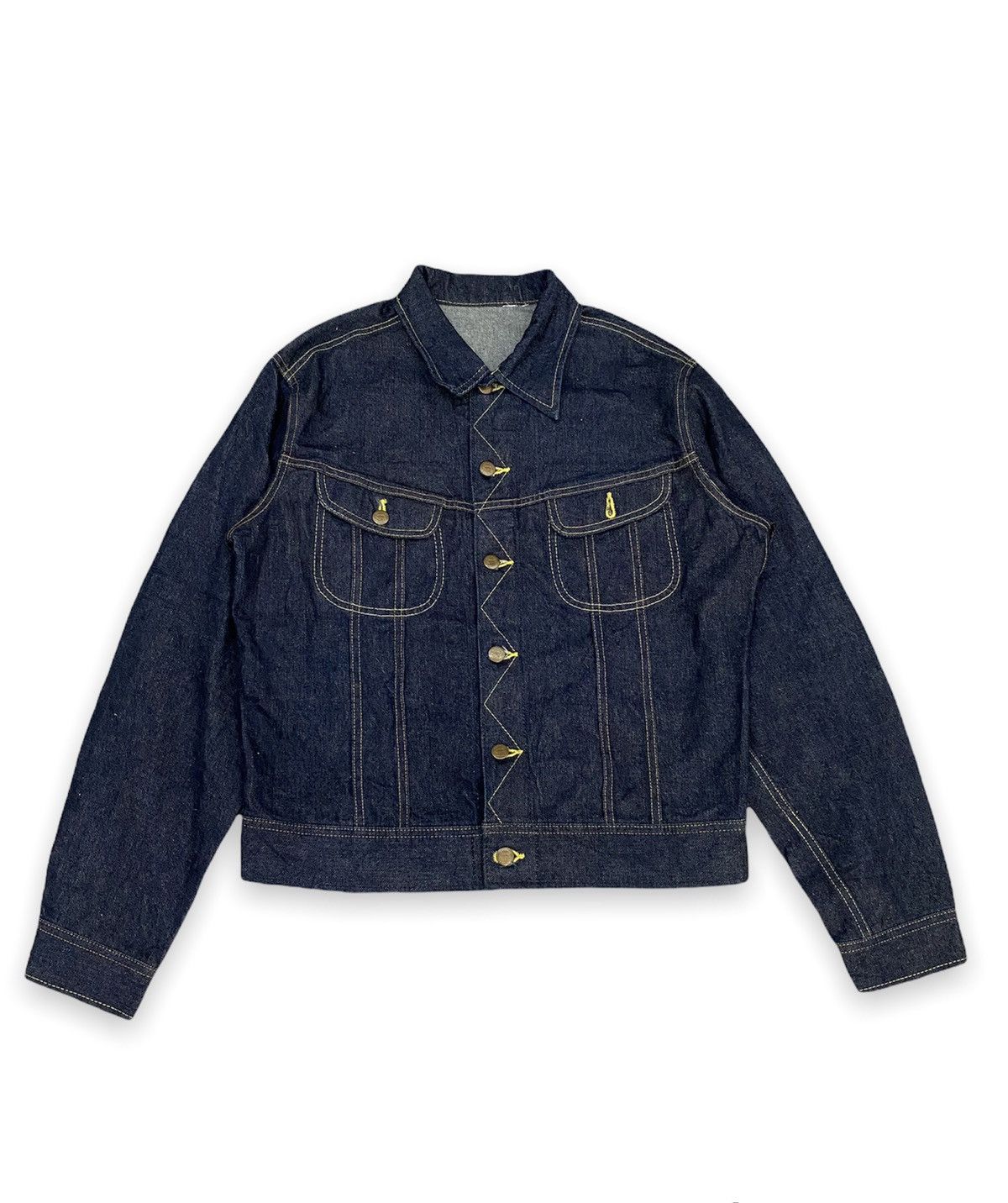Sugar Cane Sugar Cane Toyo Enterprise Denim Trucker Jacket Size US M / EU 48-50 / 2 - 2 Thumbnail