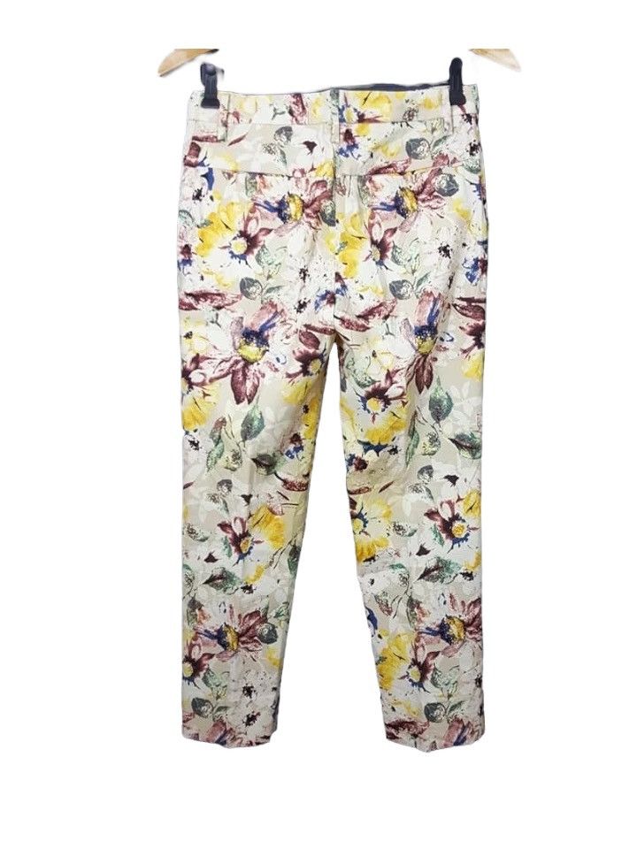 ADAM ET ROPE × Japanese Brand Japanese Adam et Rope Floral Casual Cropped Pant Size US 29 - 2 Thumbnail