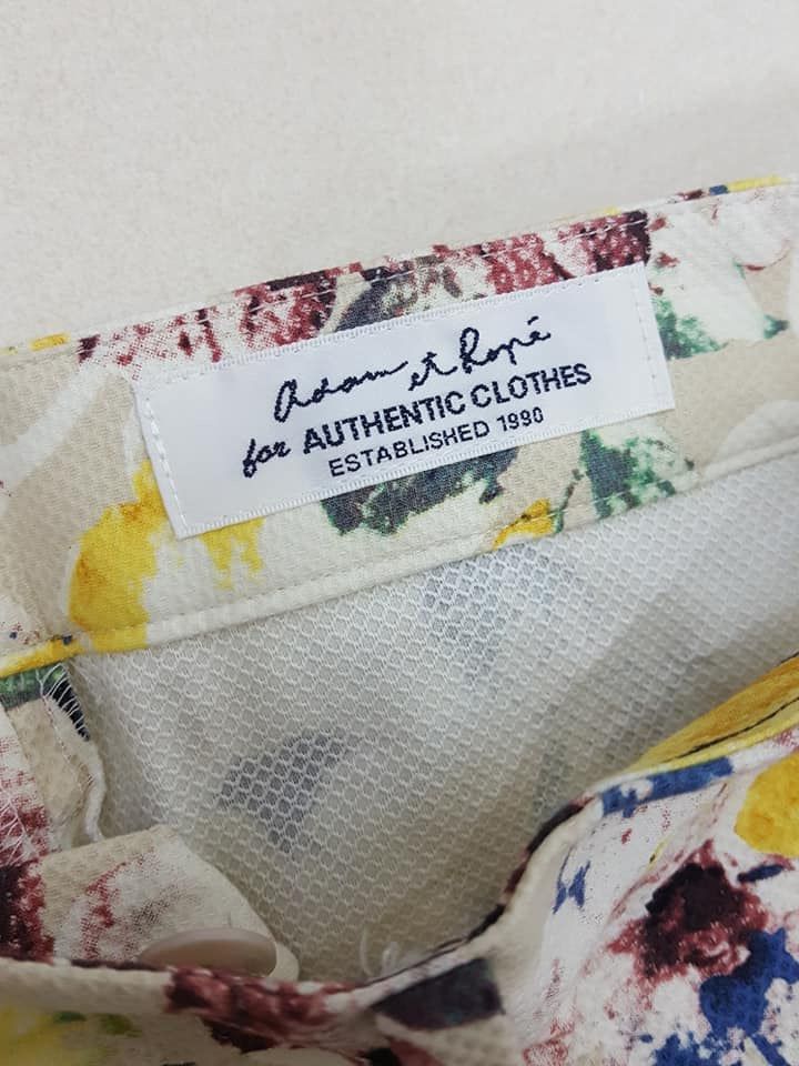 ADAM ET ROPE × Japanese Brand Japanese Adam et Rope Floral Casual Cropped Pant Size US 29 - 13 Thumbnail
