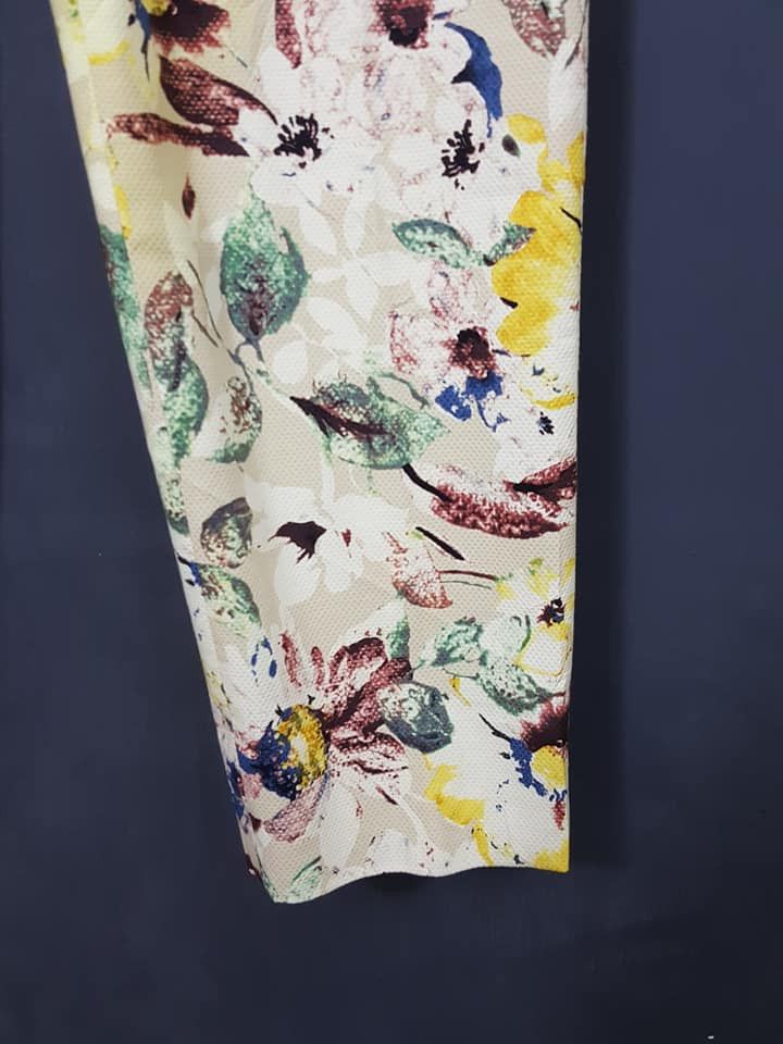 ADAM ET ROPE × Japanese Brand Japanese Adam et Rope Floral Casual Cropped Pant Size US 29 - 12 Thumbnail