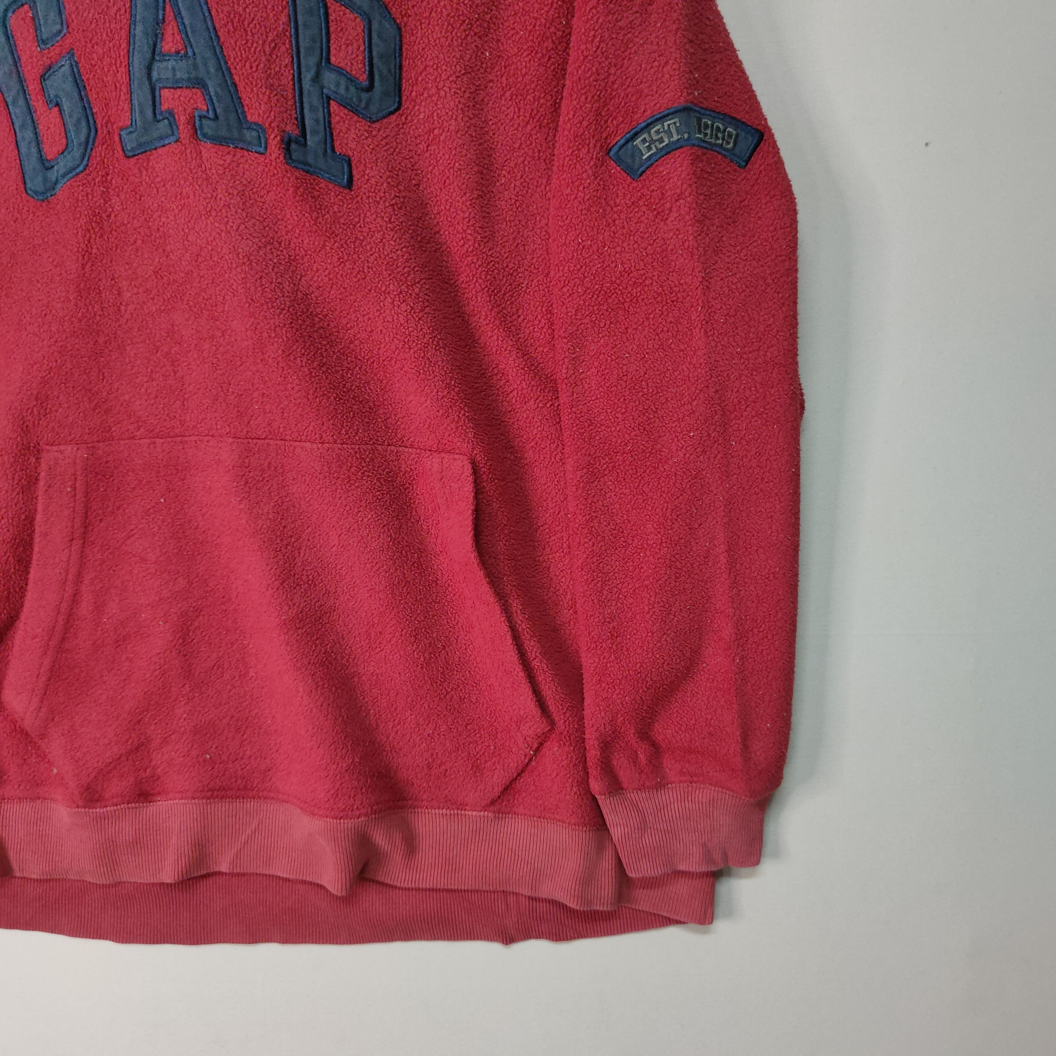 Gap VINTAGE GAP EMBROIDERY BIG LOGO HOODIE SWEATSHIRT Size US S / EU 44-46 / 1 - 9 Thumbnail