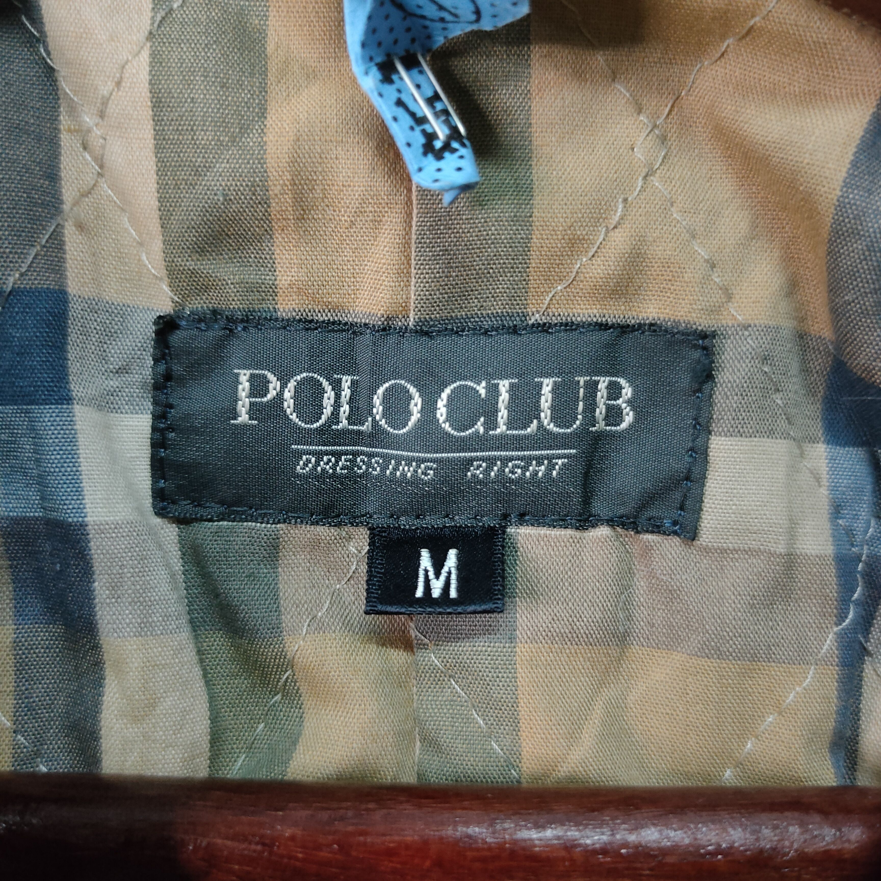 Vintage VINTAGE POLO CLUB BUTTON UPS LONG JACKET Size US L / EU 52-54 / 3 - 7 Thumbnail