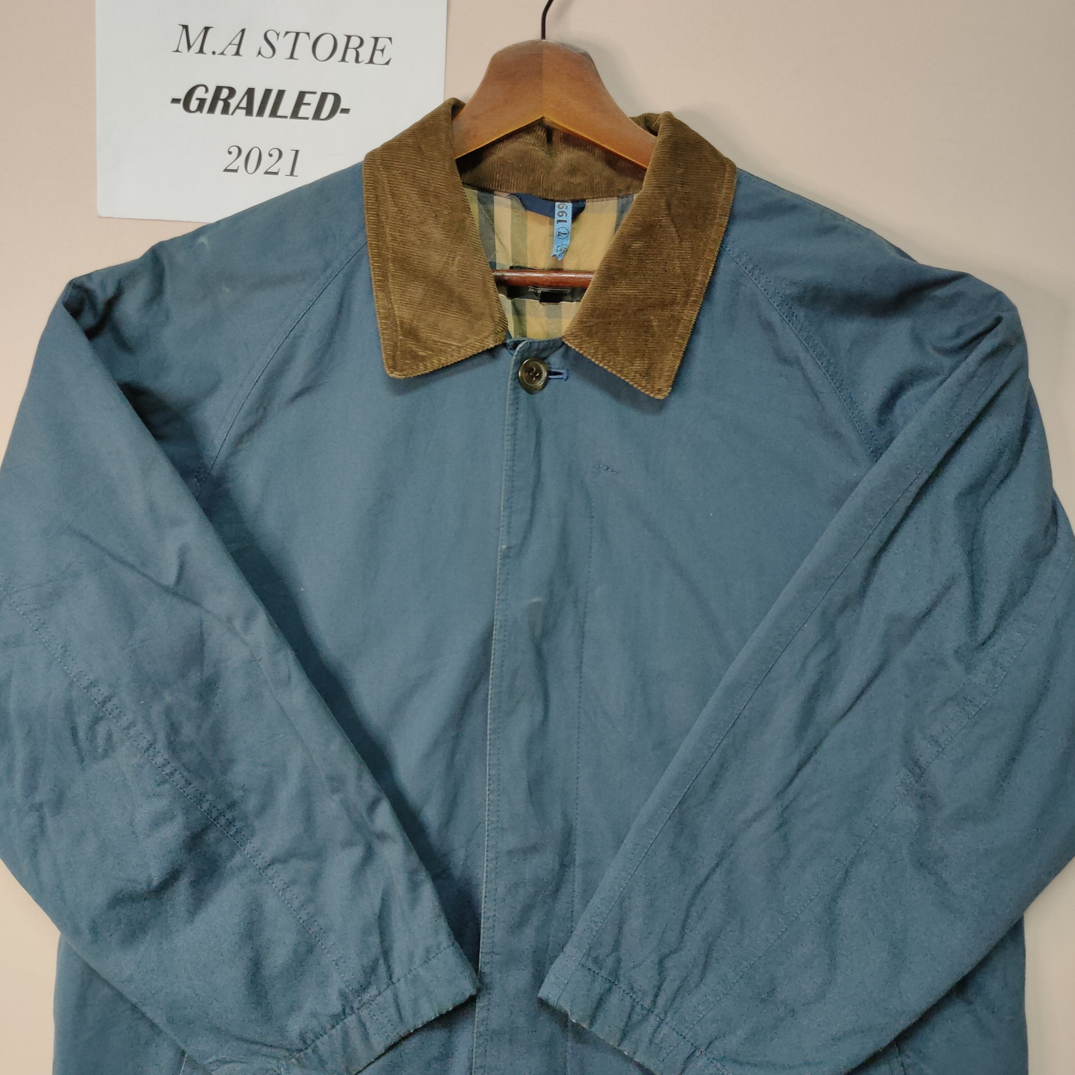 Vintage VINTAGE POLO CLUB BUTTON UPS LONG JACKET Size US L / EU 52-54 / 3 - 8 Thumbnail