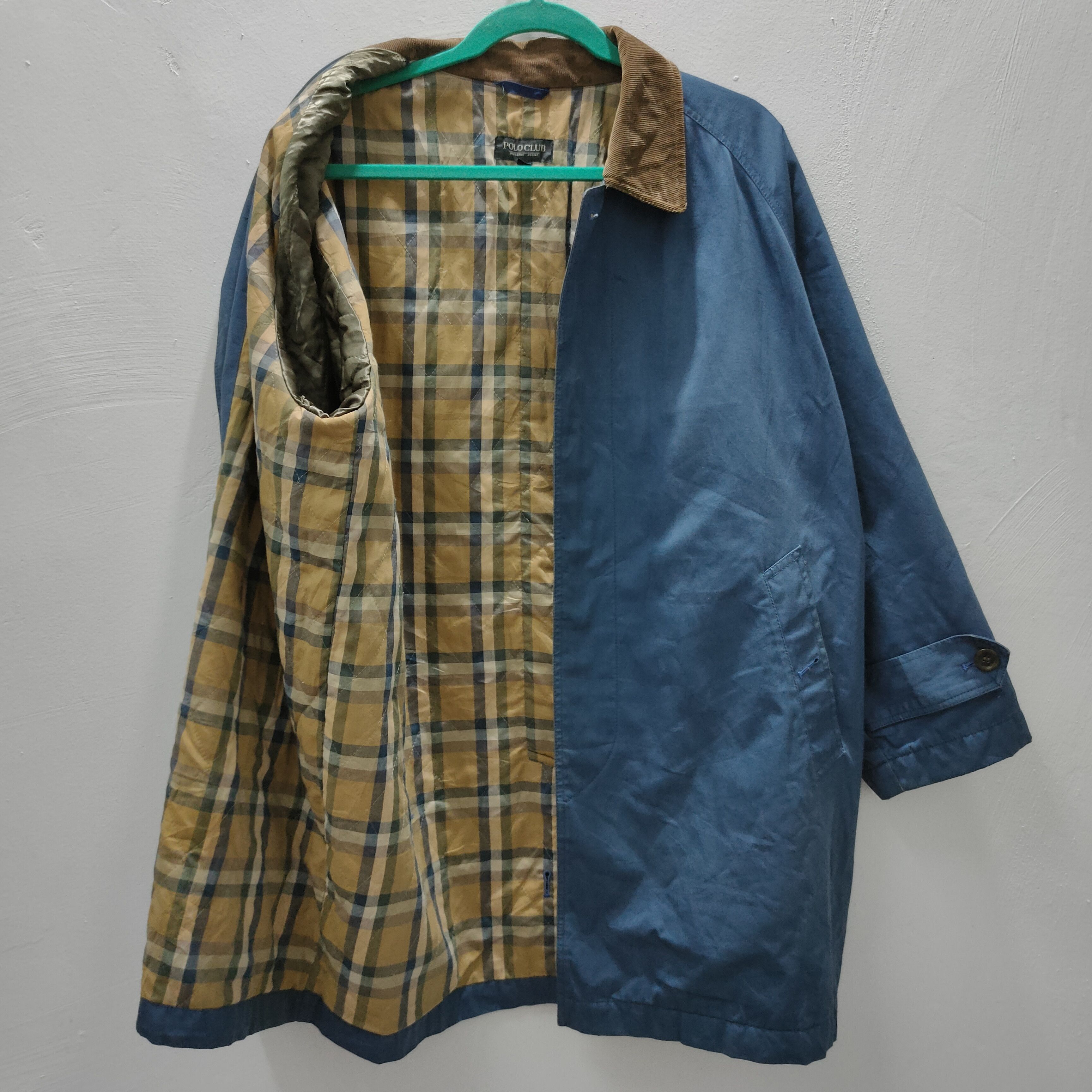 Vintage VINTAGE POLO CLUB BUTTON UPS LONG JACKET Size US L / EU 52-54 / 3 - 1 Thumbnail