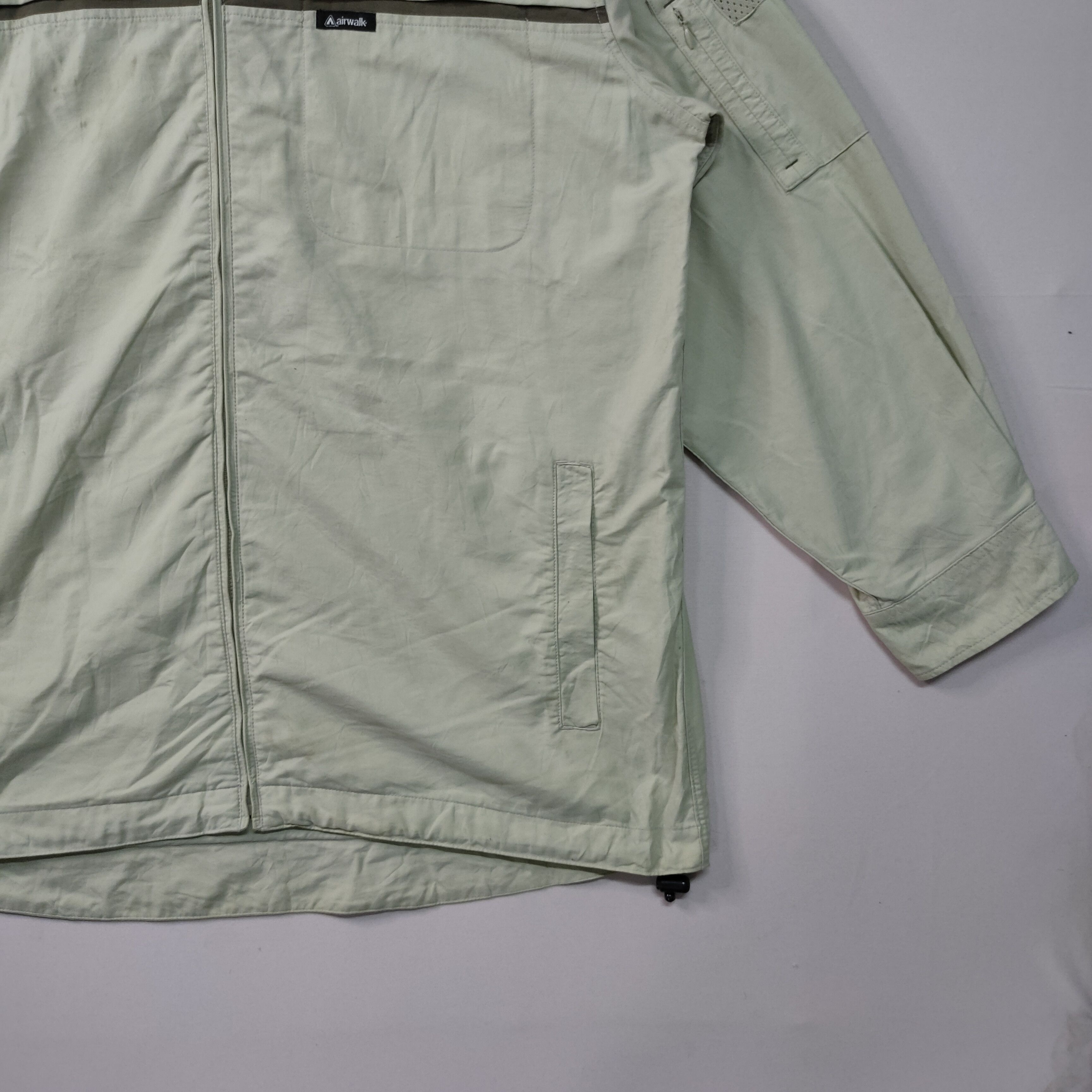 Airwalk VINTAGE AIRWALK SMALL LOGO ZIPPER UPS SWEATER JACKET Size US XL / EU 56 / 4 - 9 Thumbnail