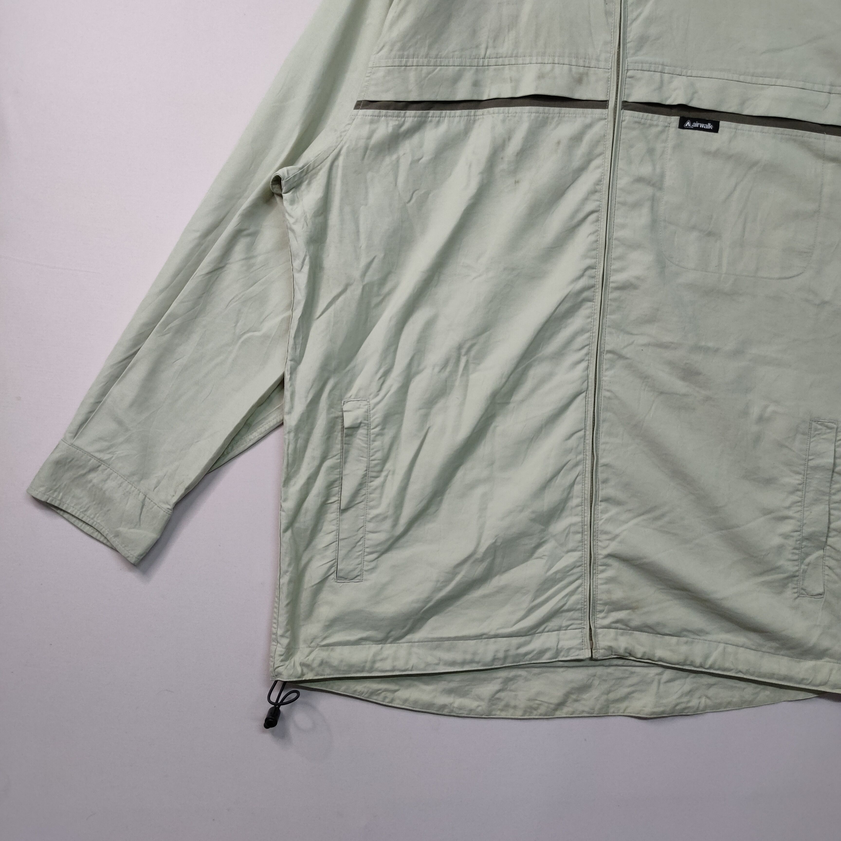 Airwalk VINTAGE AIRWALK SMALL LOGO ZIPPER UPS SWEATER JACKET Size US XL / EU 56 / 4 - 10 Thumbnail