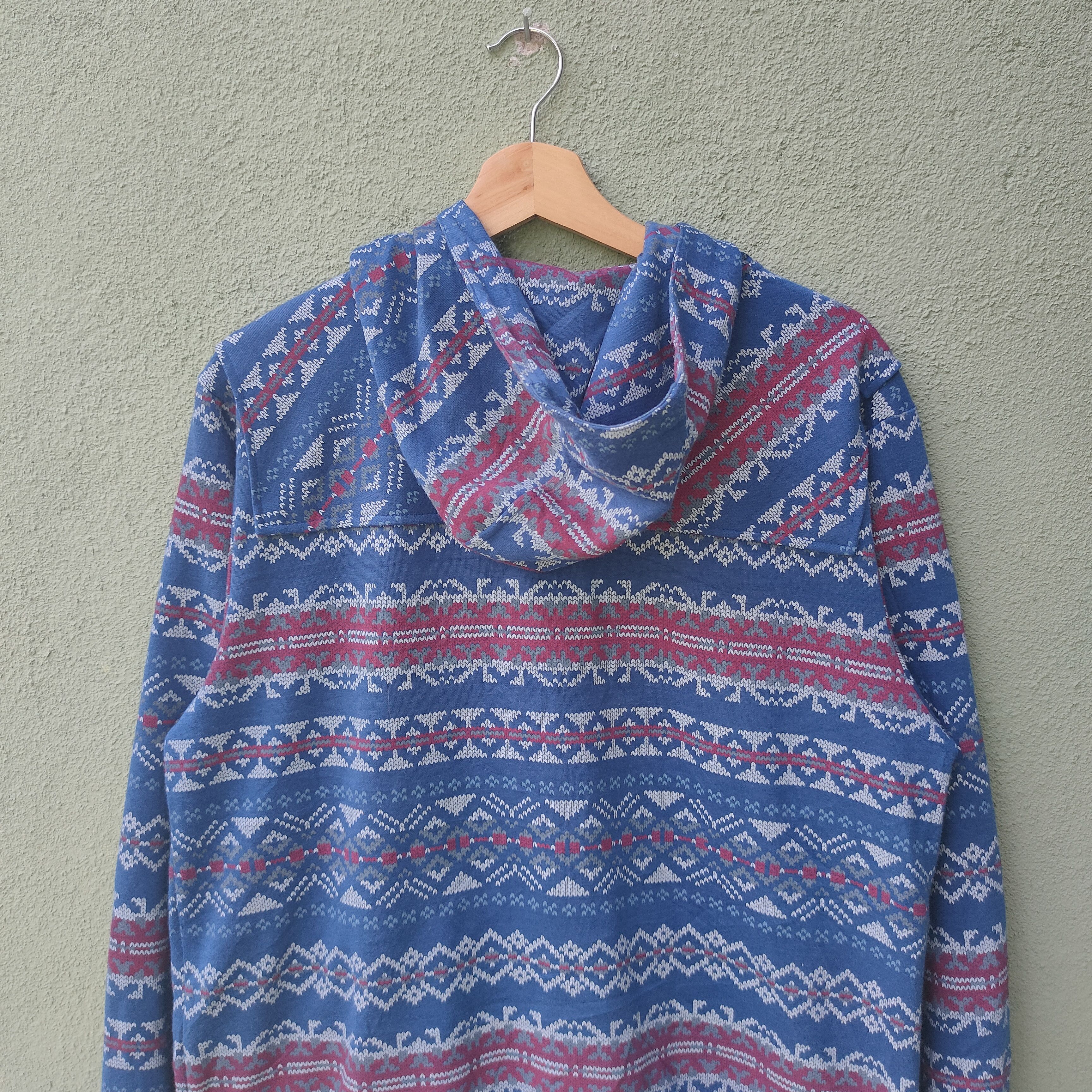 Japanese Brand Vintage Euroyal Nice Design Button Ups Hooded Jacket Size US L / EU 52-54 / 3 - 8 Thumbnail