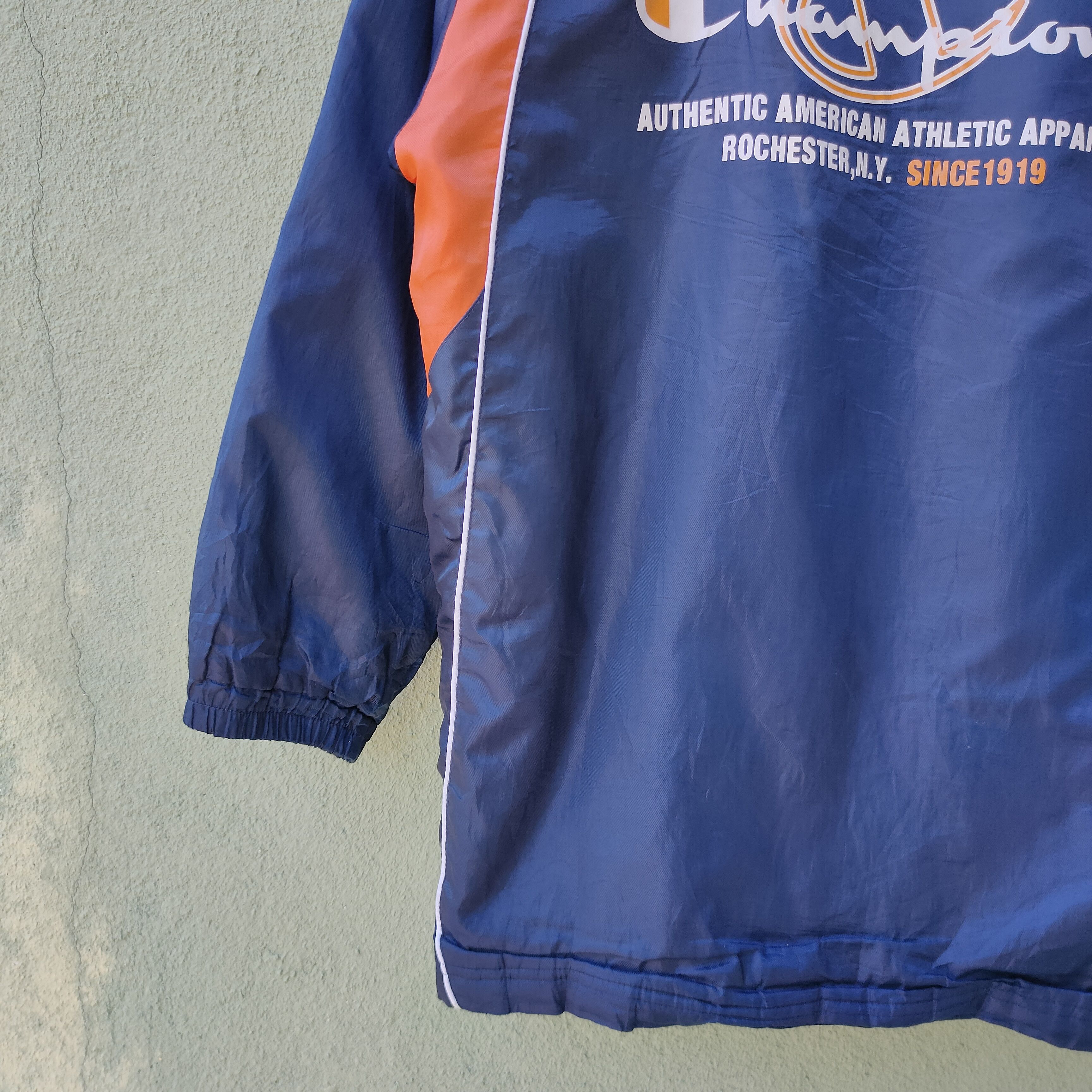 Champion × Vintage Vintage CHAMPION Zipper Ups Big logo Hoodie Sweater Jacket Size US L / EU 52-54 / 3 - 10 Thumbnail