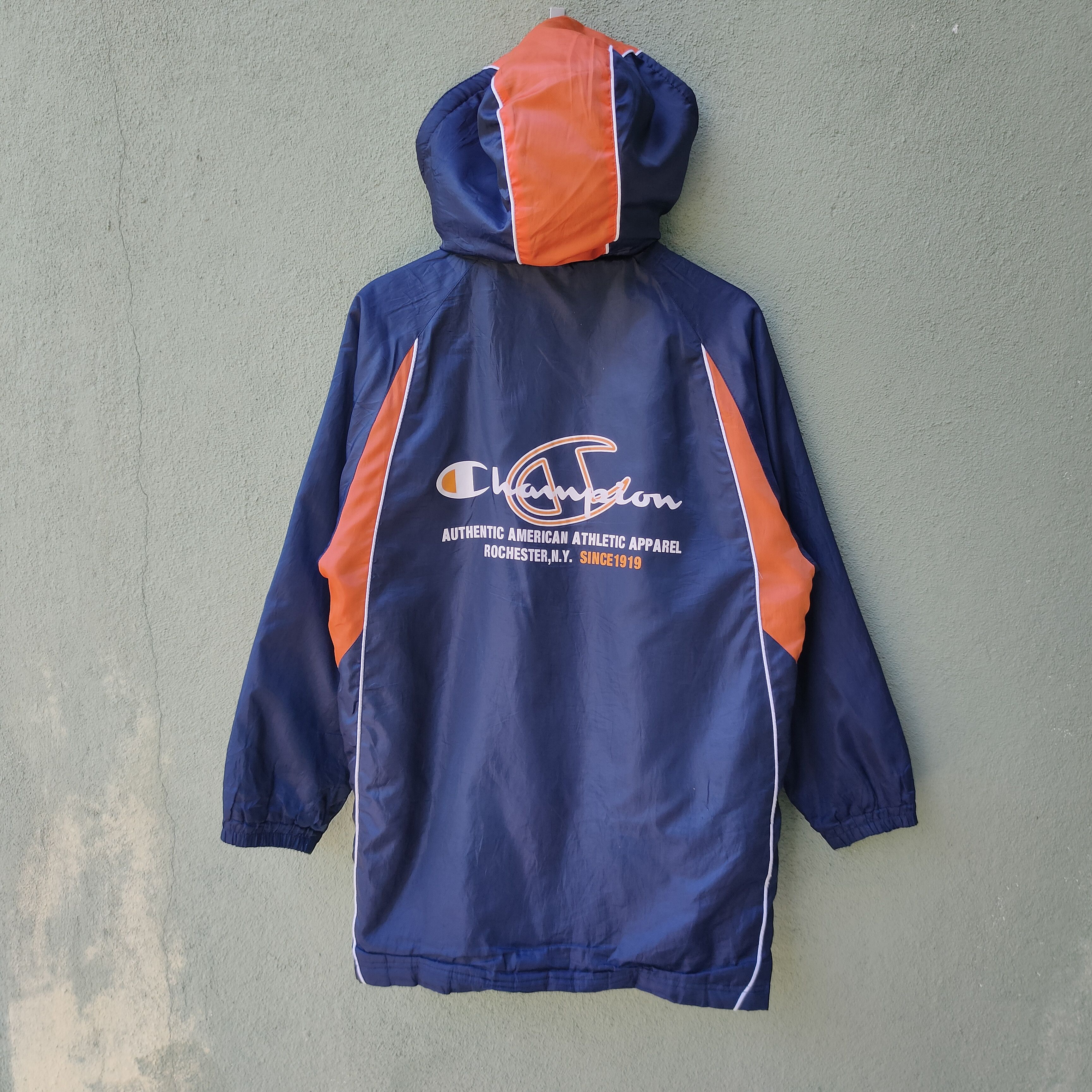 Vintage CHAMPION Zipper Ups Big logo Hoodie Sweater Jacket