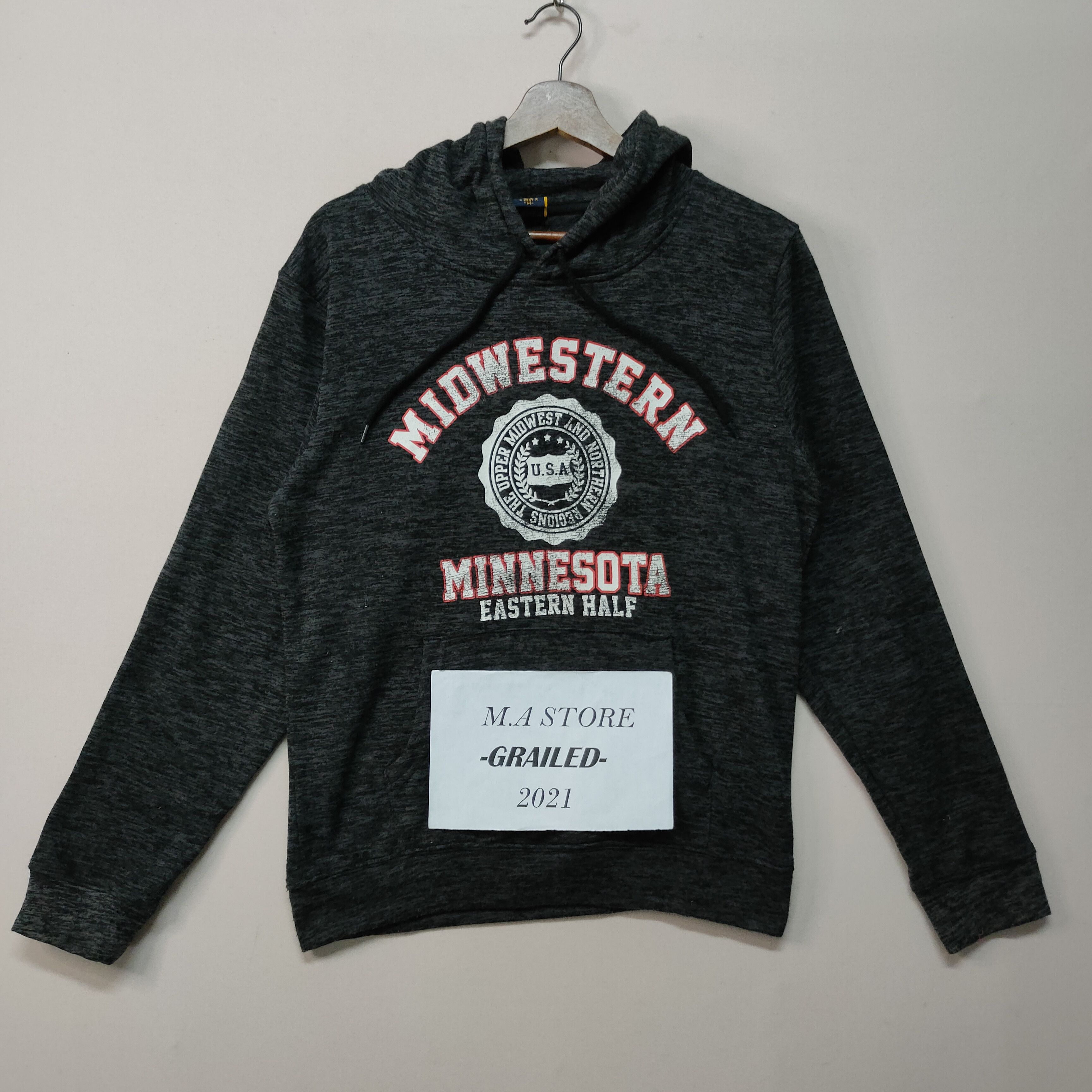 Vintage Vintage Freesual Nice Design Hoodie Sweatshirt Size US M / EU 48-50 / 2 - 1 Thumbnail
