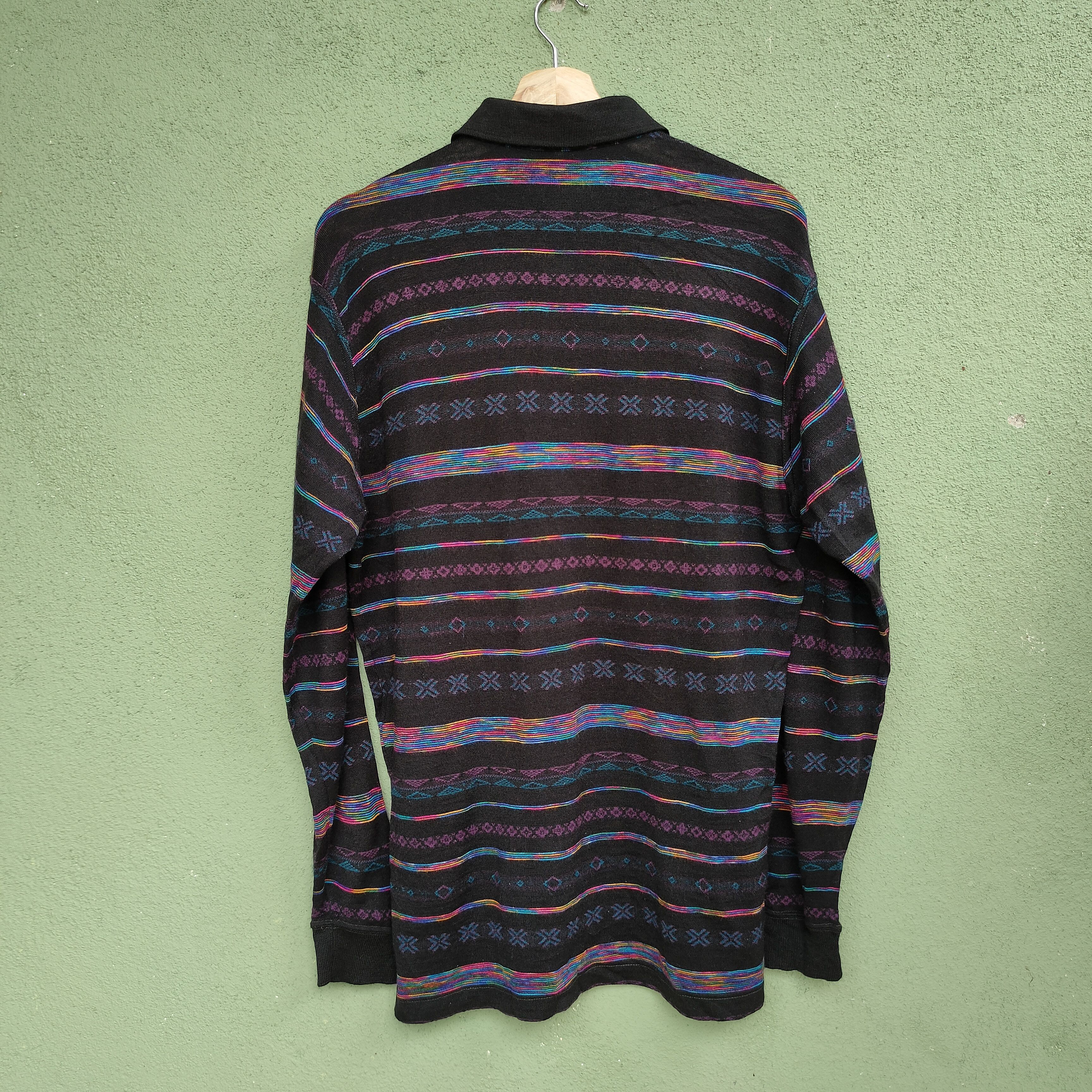 Bally Vintage BALLY Native Nice Design Polos Shirt Size US M / EU 48-50 / 2 - 13 Thumbnail