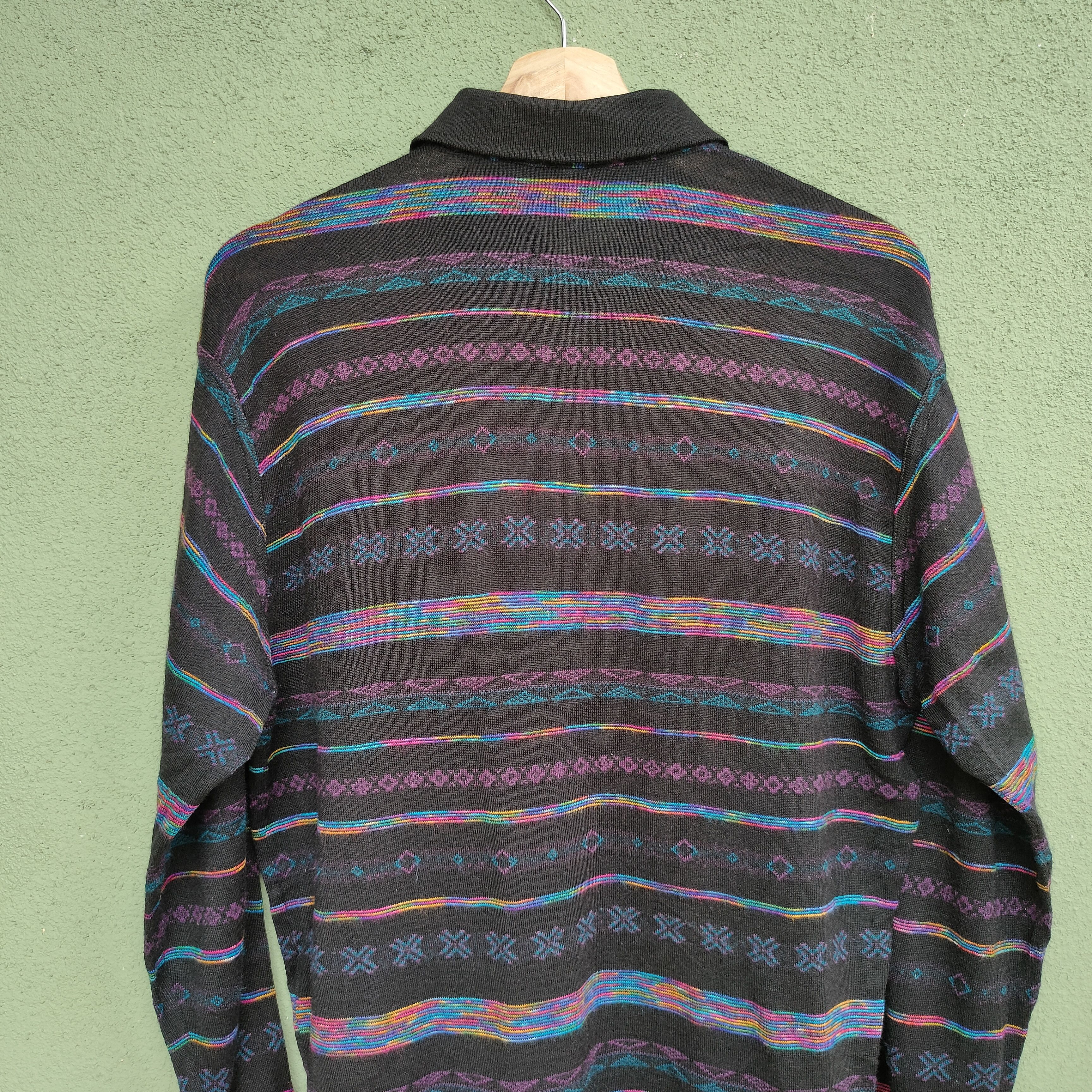 Bally Vintage BALLY Native Nice Design Polos Shirt Size US M / EU 48-50 / 2 - 12 Thumbnail