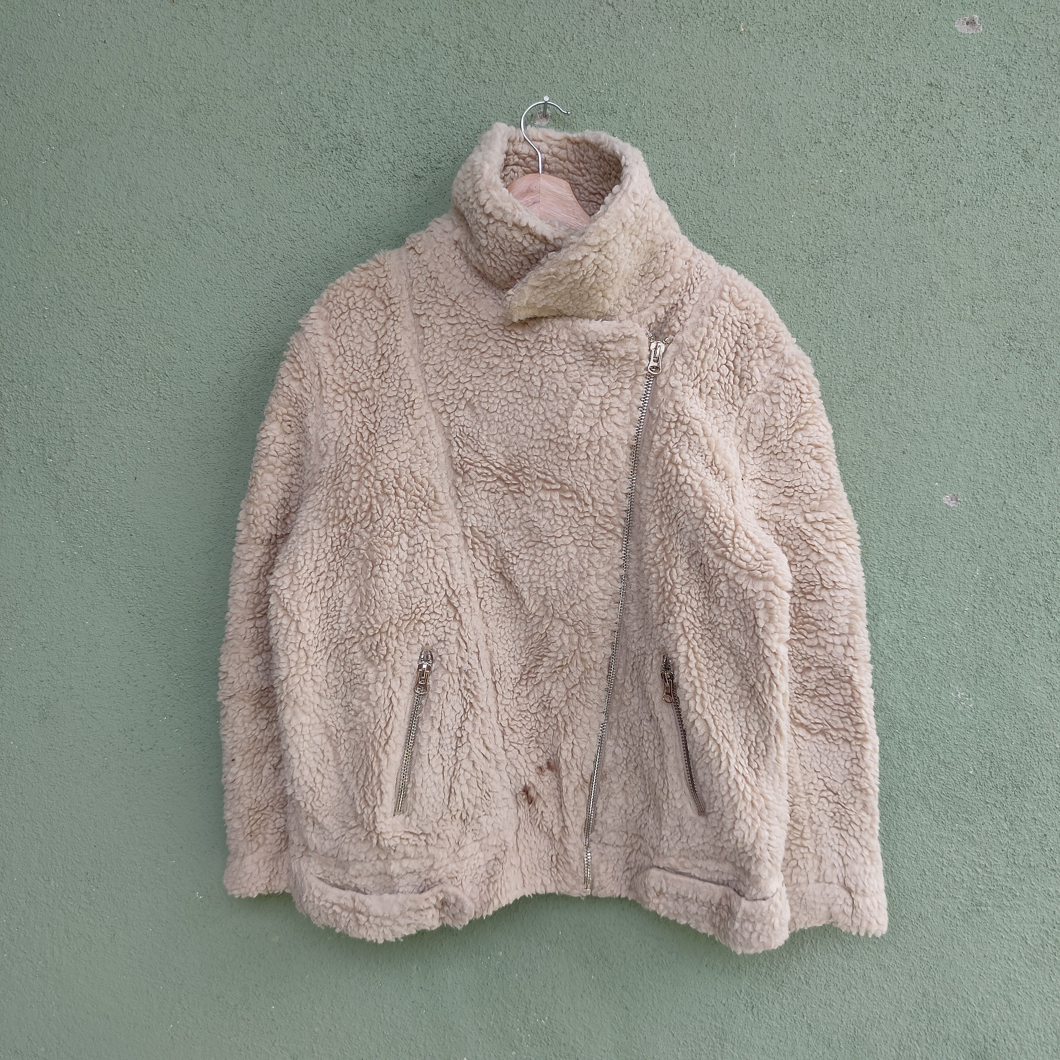 Divided Vintage DIVIDED H&M Sherpa Rare Design Zipper Ups Jacket Size US L / EU 52-54 / 3 - 2 Thumbnail