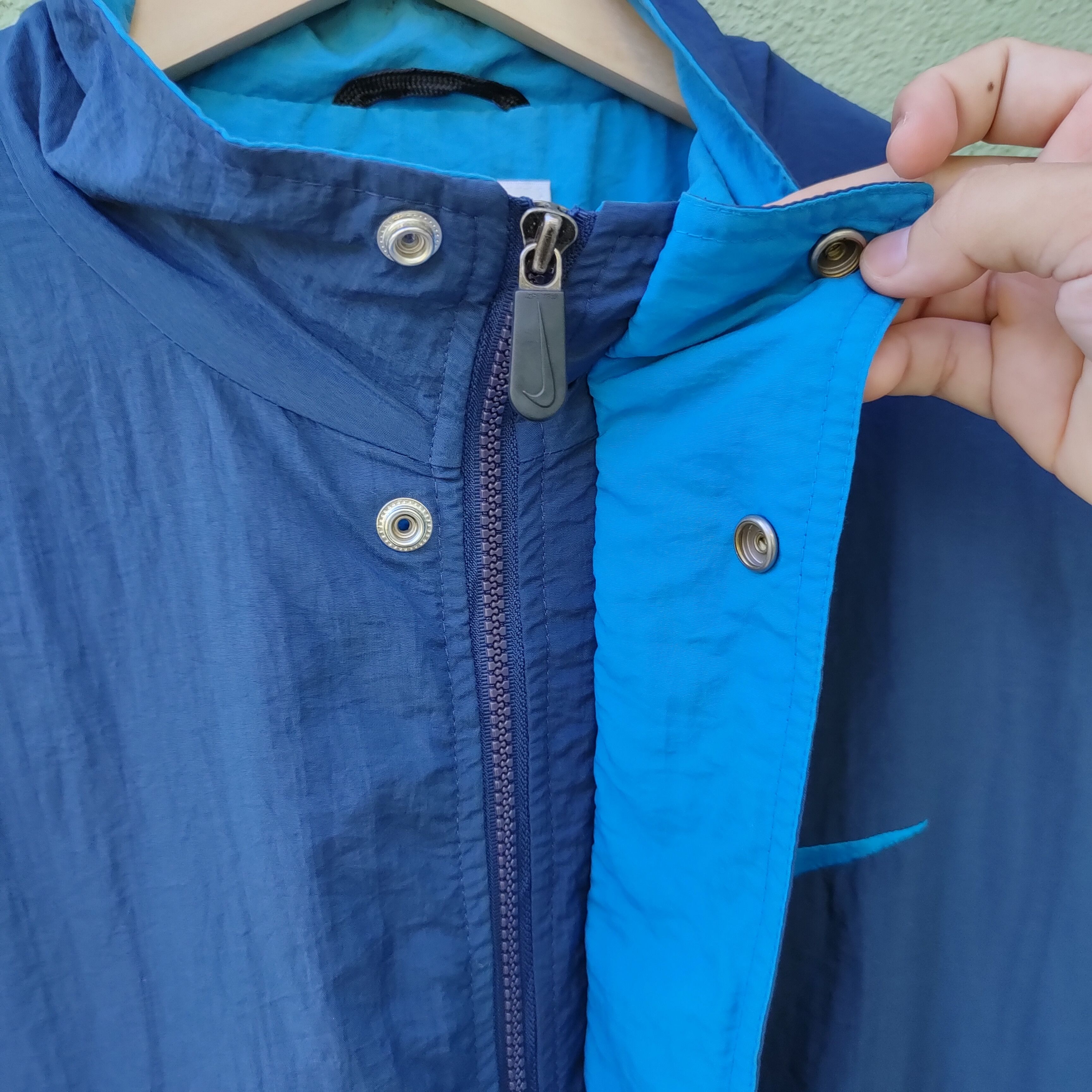 Nike Vintage Nike 90s Spell Out Logo Zipper Ups Jacket Size US XL / EU 56 / 4 - 6 Thumbnail
