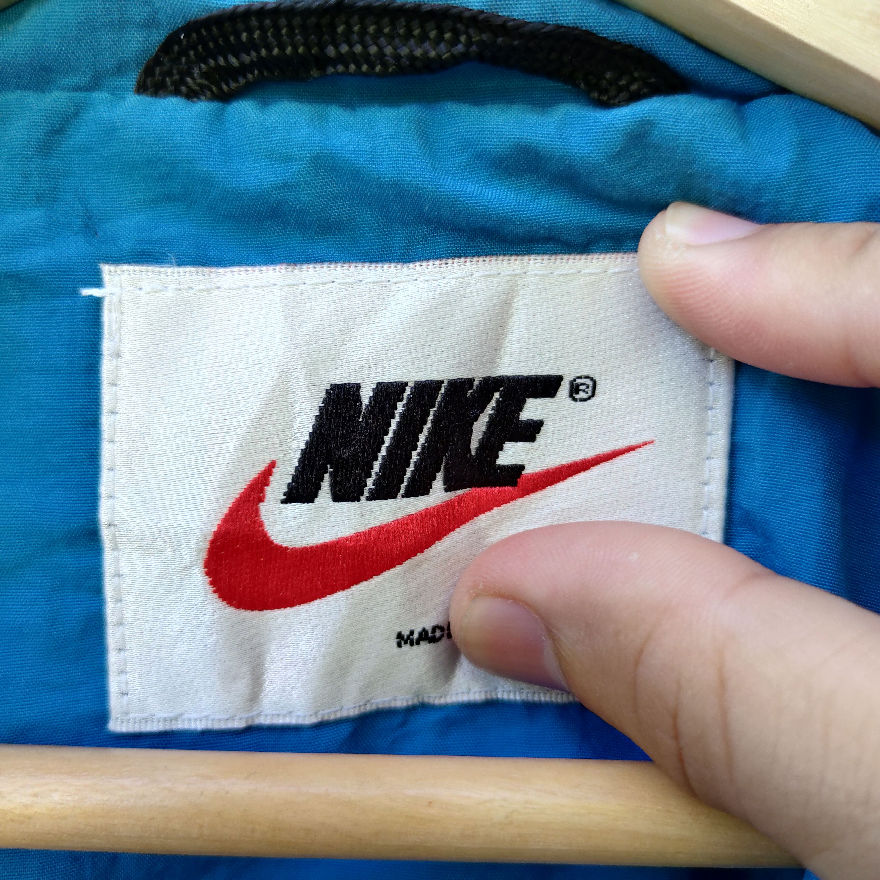 Nike Vintage Nike 90s Spell Out Logo Zipper Ups Jacket Size US XL / EU 56 / 4 - 9 Thumbnail