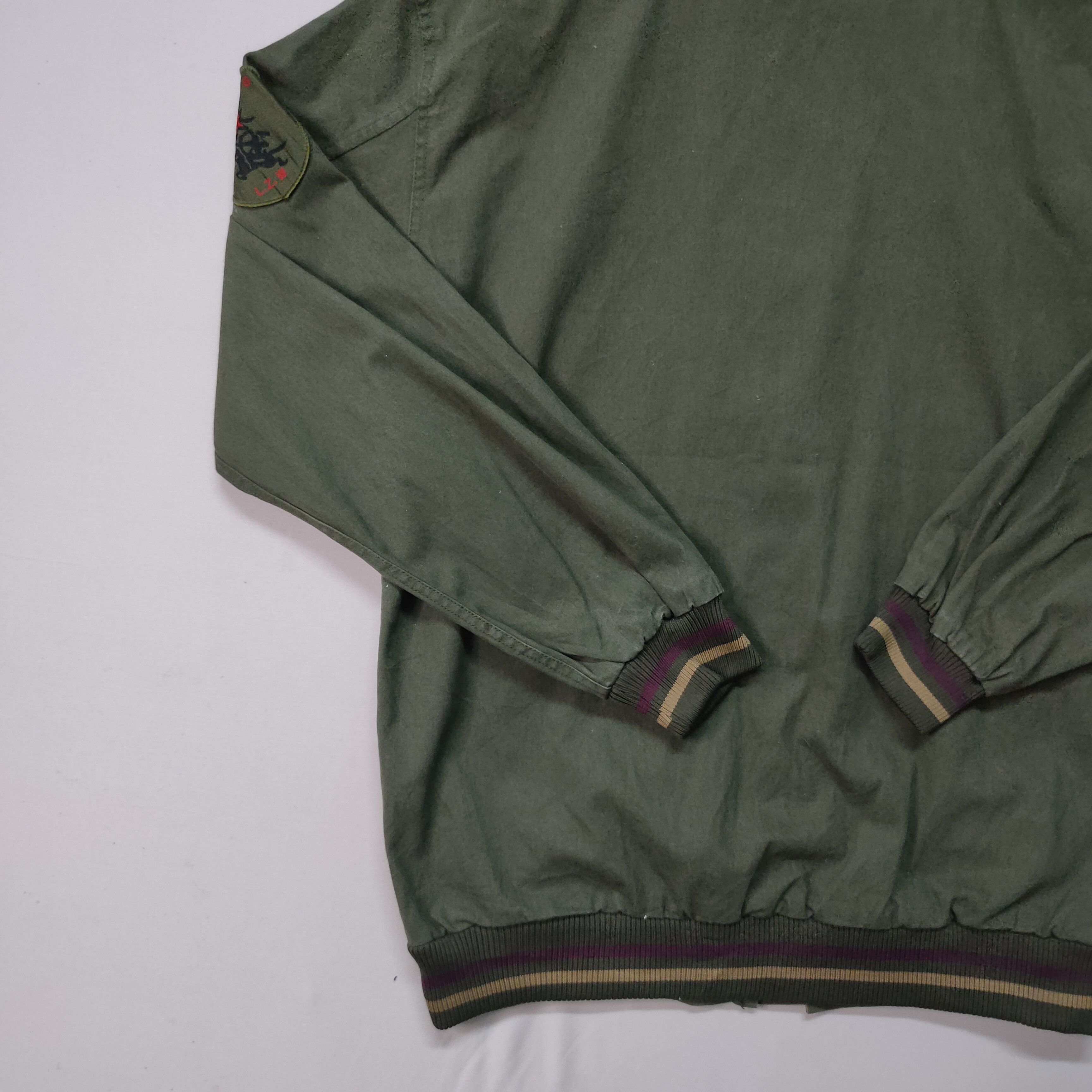 Japanese Brand JAPANESE VINTAGE ARMY MULTI POCKET ZIPPER UPS JACKET Size US XL / EU 56 / 4 - 4 Thumbnail