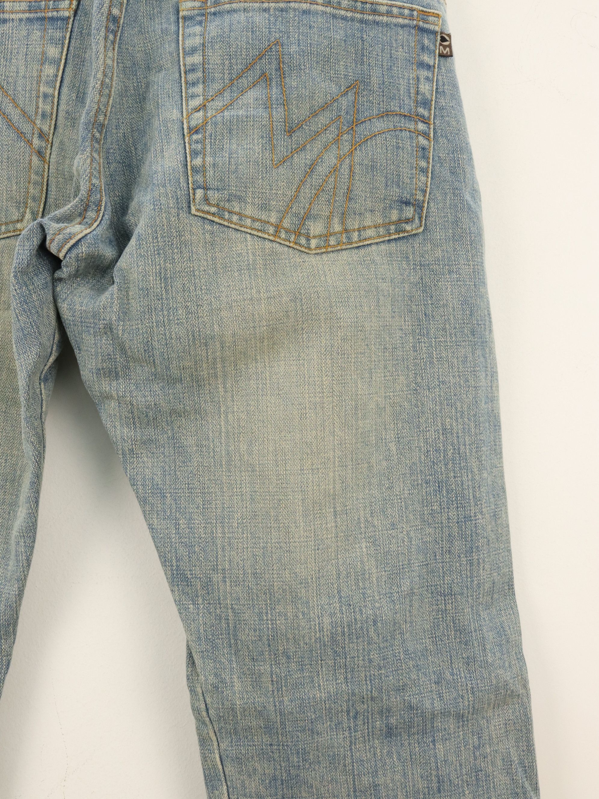 Japanese Brand × Morgan Homme MORGAN HOMME Fly Button Ankle Zipper Denim Jeans Pant Size US 32 / EU 48 - 12 Thumbnail
