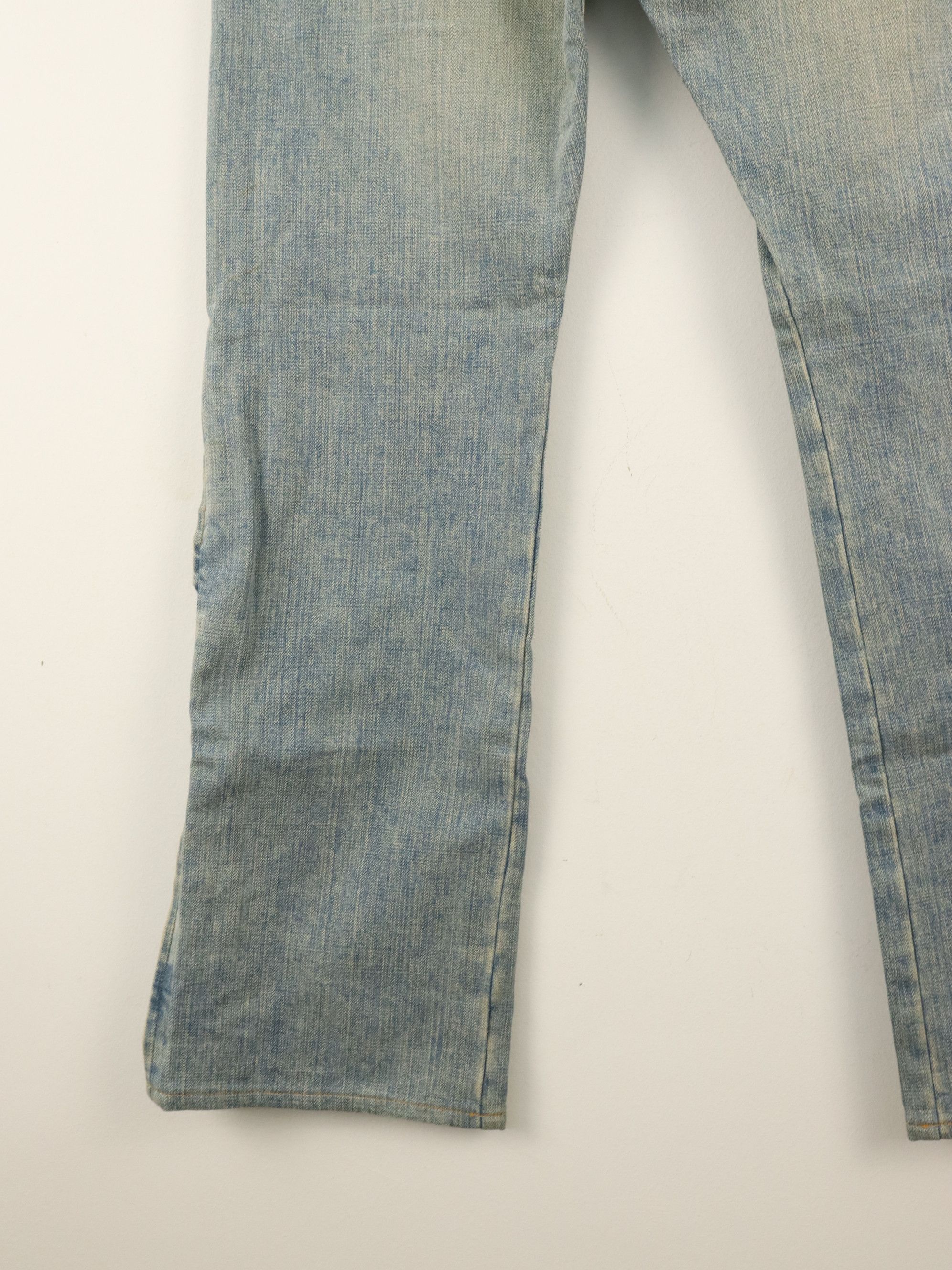Japanese Brand × Morgan Homme MORGAN HOMME Fly Button Ankle Zipper Denim Jeans Pant Size US 32 / EU 48 - 16 Thumbnail