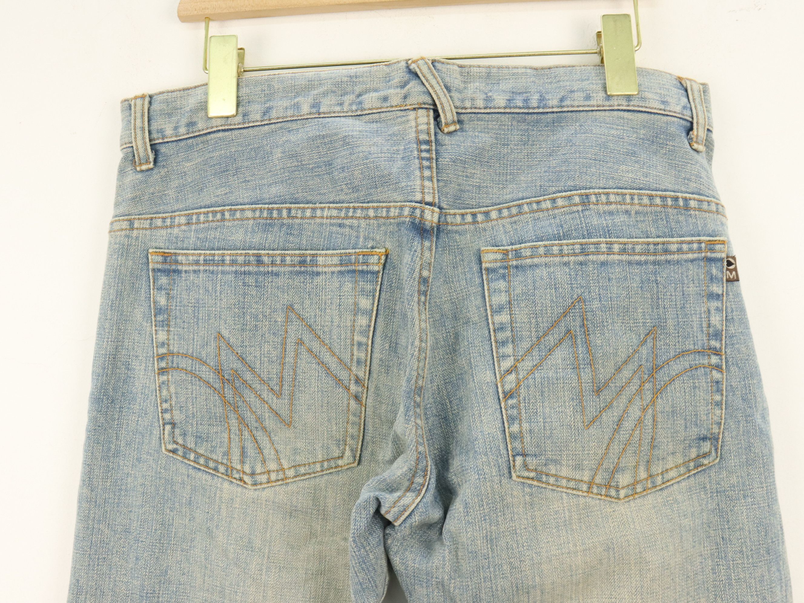 Japanese Brand × Morgan Homme MORGAN HOMME Fly Button Ankle Zipper Denim Jeans Pant Size US 32 / EU 48 - 7 Thumbnail