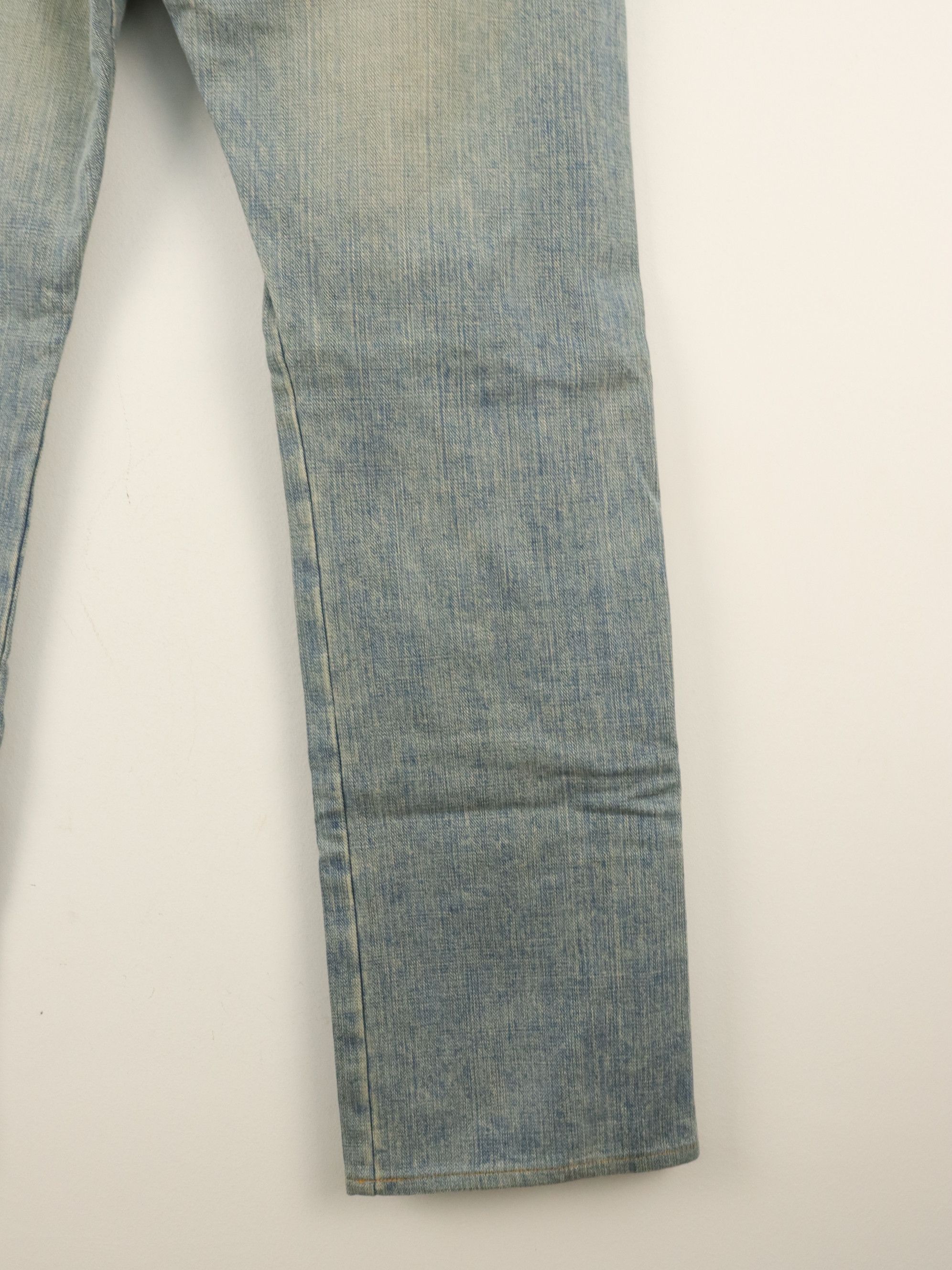 Japanese Brand × Morgan Homme MORGAN HOMME Fly Button Ankle Zipper Denim Jeans Pant Size US 32 / EU 48 - 15 Thumbnail