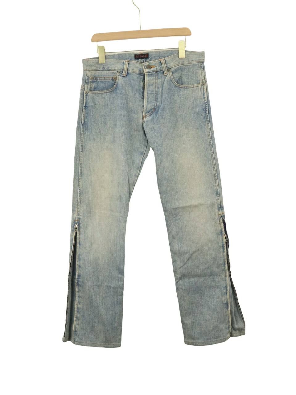 Japanese Brand × Morgan Homme MORGAN HOMME Fly Button Ankle Zipper Denim Jeans Pant Size US 32 / EU 48 - 3 Thumbnail