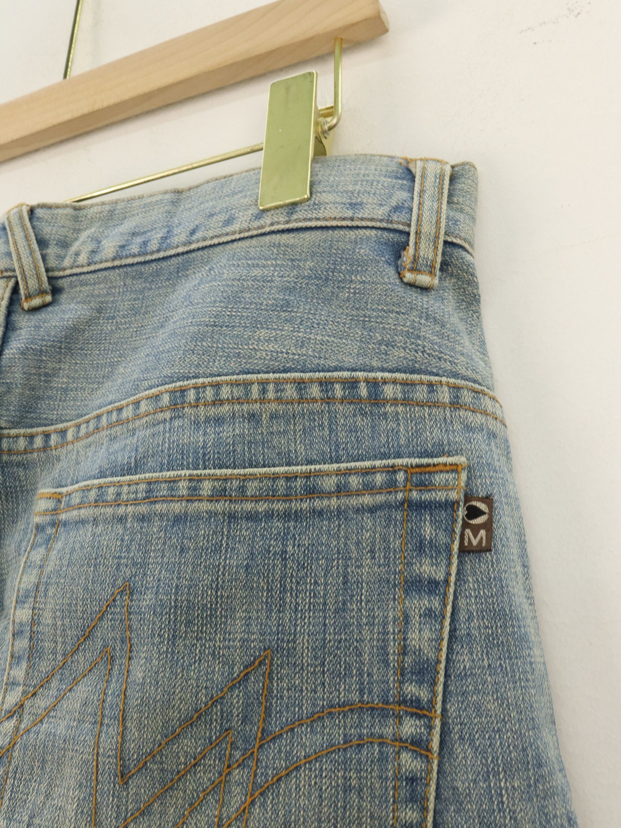 Japanese Brand × Morgan Homme MORGAN HOMME Fly Button Ankle Zipper Denim Jeans Pant Size US 32 / EU 48 - 8 Thumbnail
