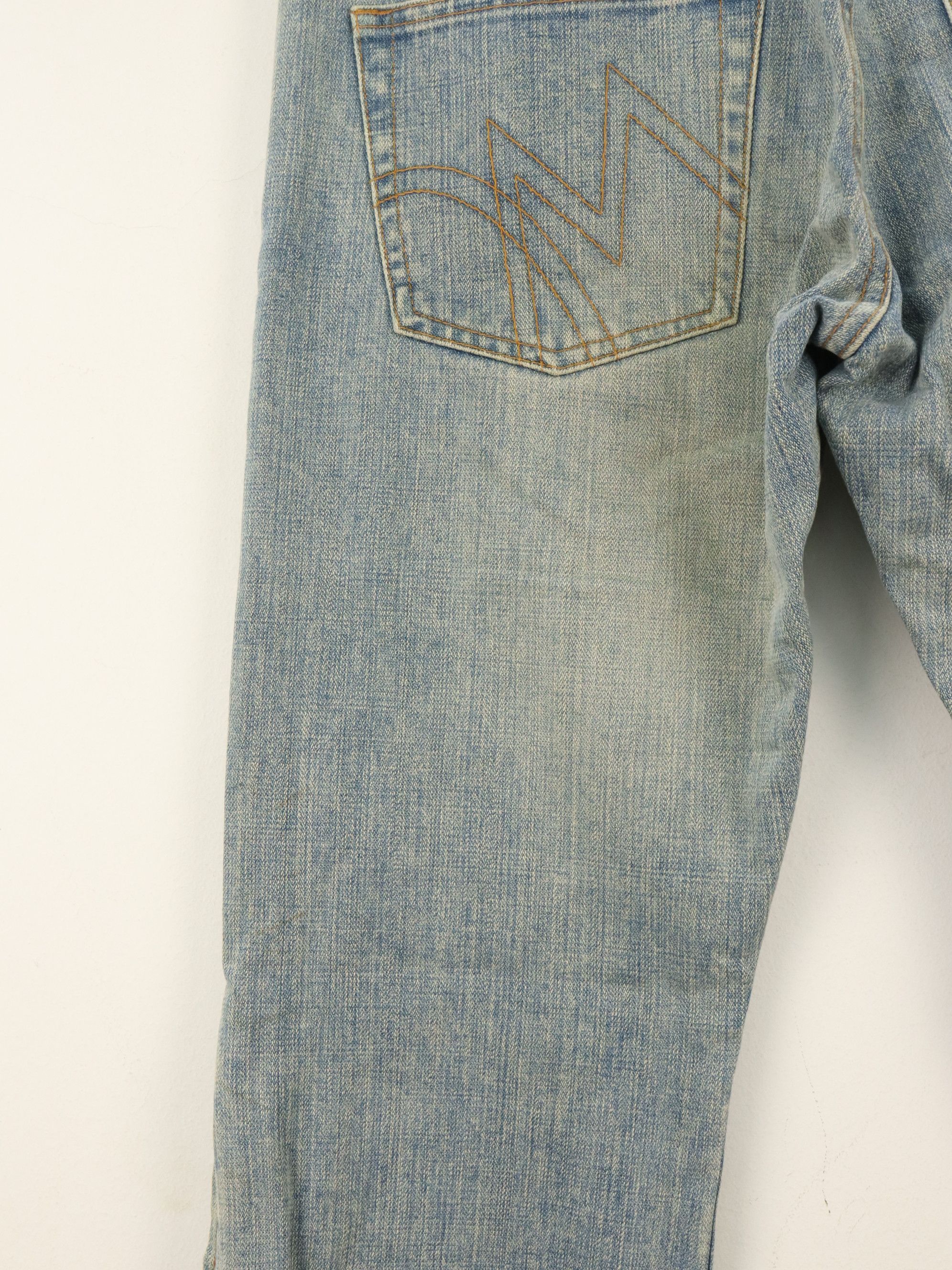Japanese Brand × Morgan Homme MORGAN HOMME Fly Button Ankle Zipper Denim Jeans Pant Size US 32 / EU 48 - 11 Thumbnail