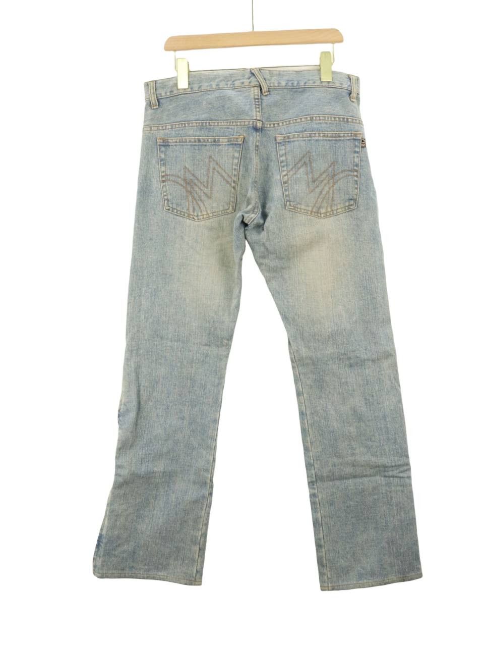 Japanese Brand × Morgan Homme MORGAN HOMME Fly Button Ankle Zipper Denim Jeans Pant Size US 32 / EU 48 - 2 Thumbnail