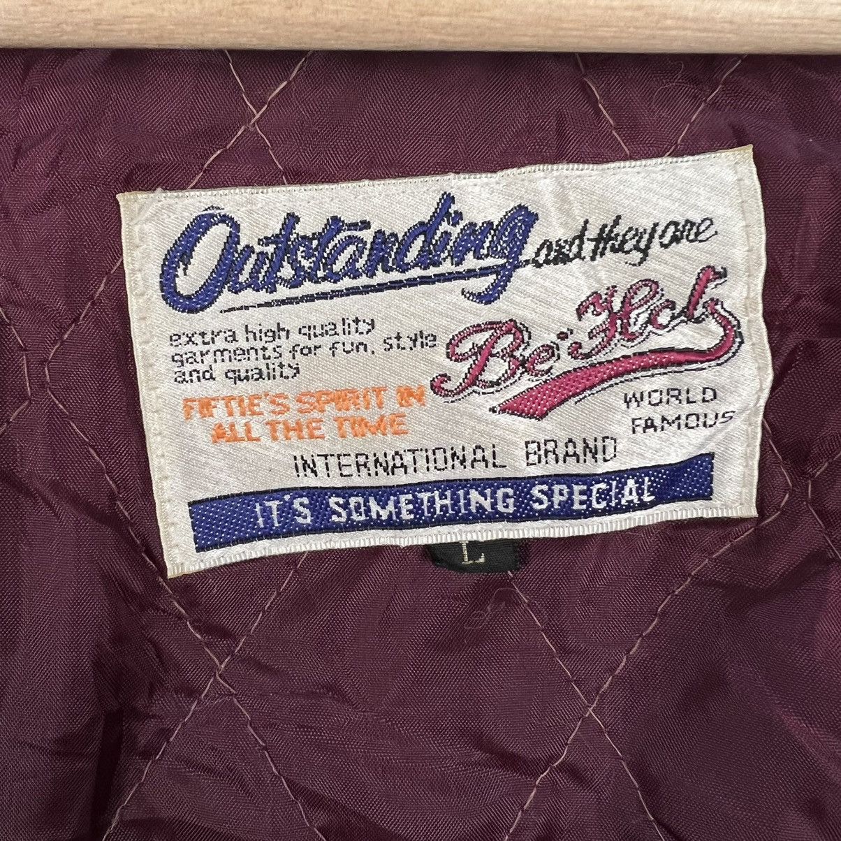 Japanese Brand PROSPER TITLEHOLDER EMBROIDERY BIG LOGO VARSITY BOMBER Size US L / EU 52-54 / 3 - 14 Thumbnail