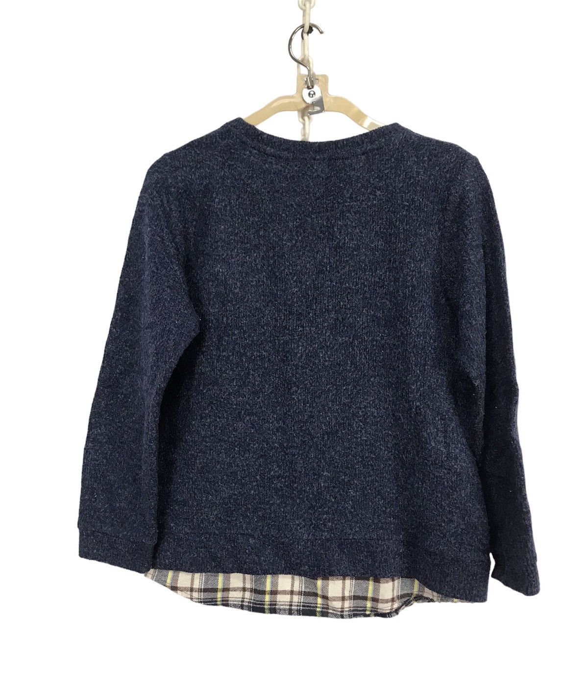 Harris Tweed × Japanese Brand Natural palette x Harris tweed wool sweatshirt Size S / US 4 / IT 40 - 2 Thumbnail
