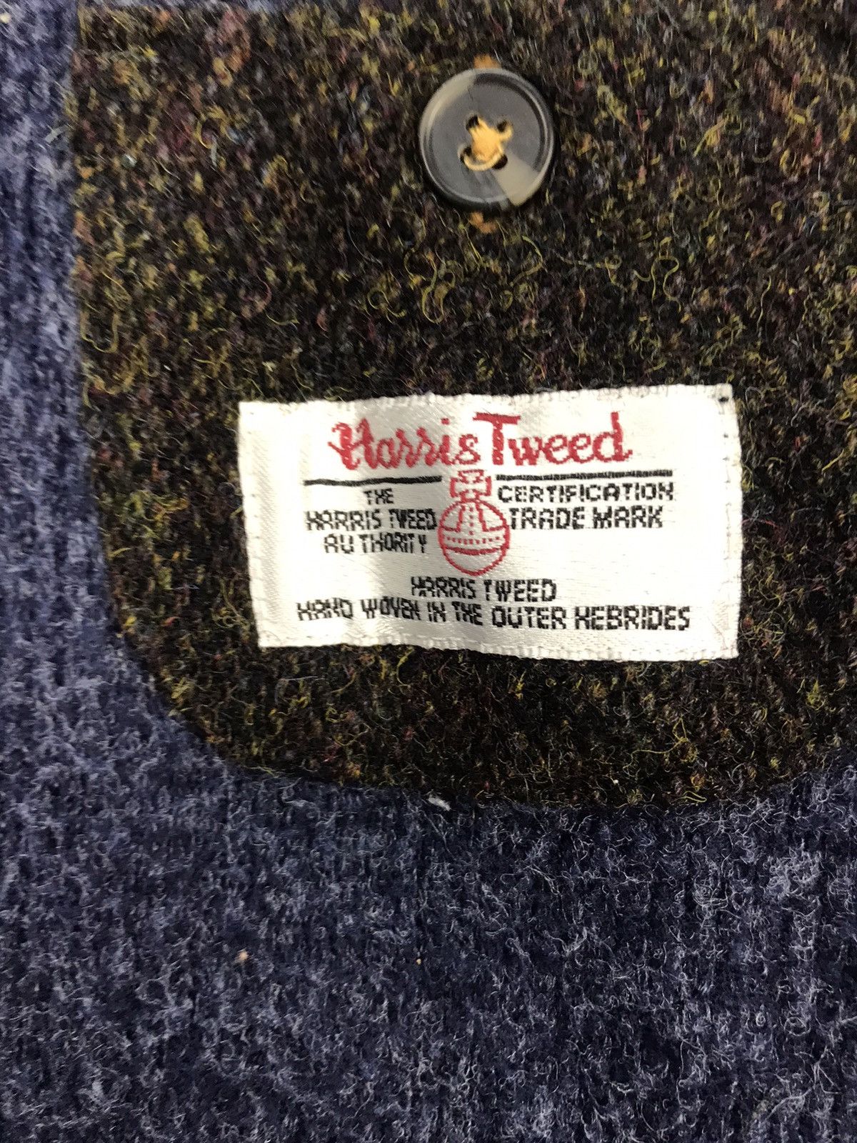 Harris Tweed × Japanese Brand Natural palette x Harris tweed wool sweatshirt Size S / US 4 / IT 40 - 4 Thumbnail