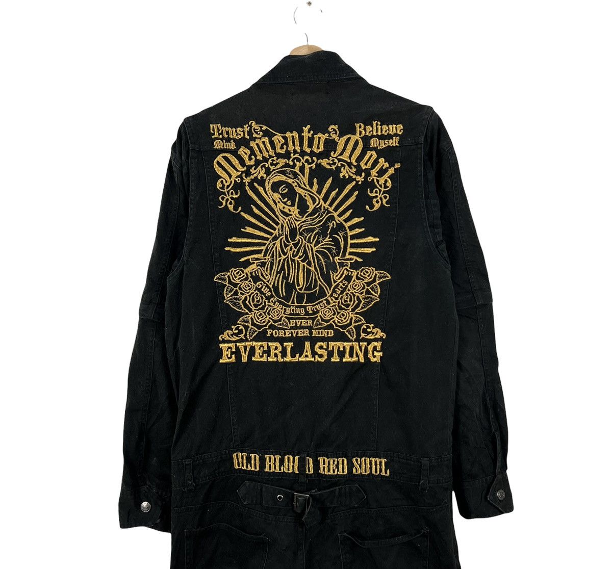 Japanese Brand OLD BLOOD RED SOUL INSPIRED SANTA CRUZ BIG LOGO Size US 38 / EU 54 - 1 Thumbnail