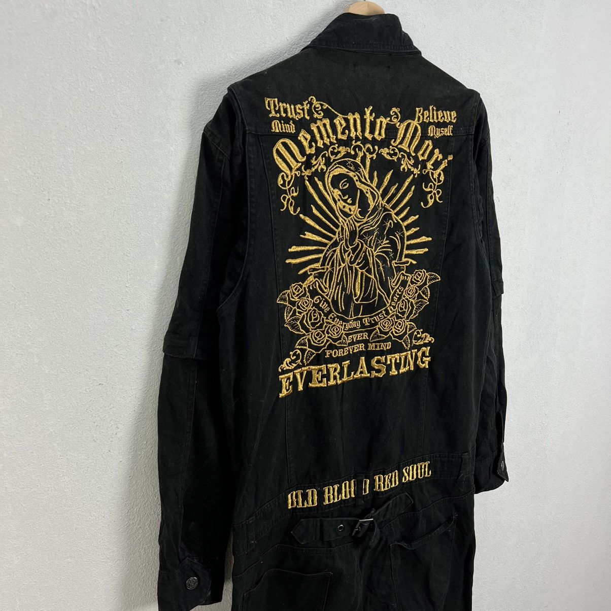 Japanese Brand OLD BLOOD RED SOUL INSPIRED SANTA CRUZ BIG LOGO Size US 38 / EU 54 - 9 Thumbnail