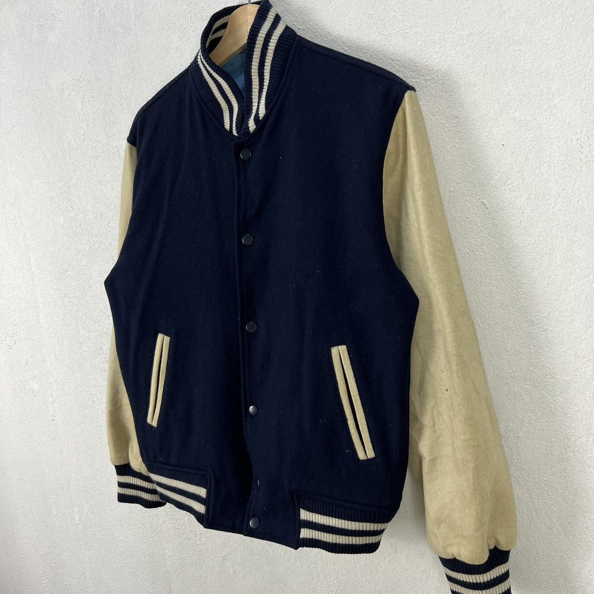 Japanese Brand VINTAGE REVERSIBLE VARSITY JACKET JAPANESE DESIGN Size US M / EU 48-50 / 2 - 8 Thumbnail