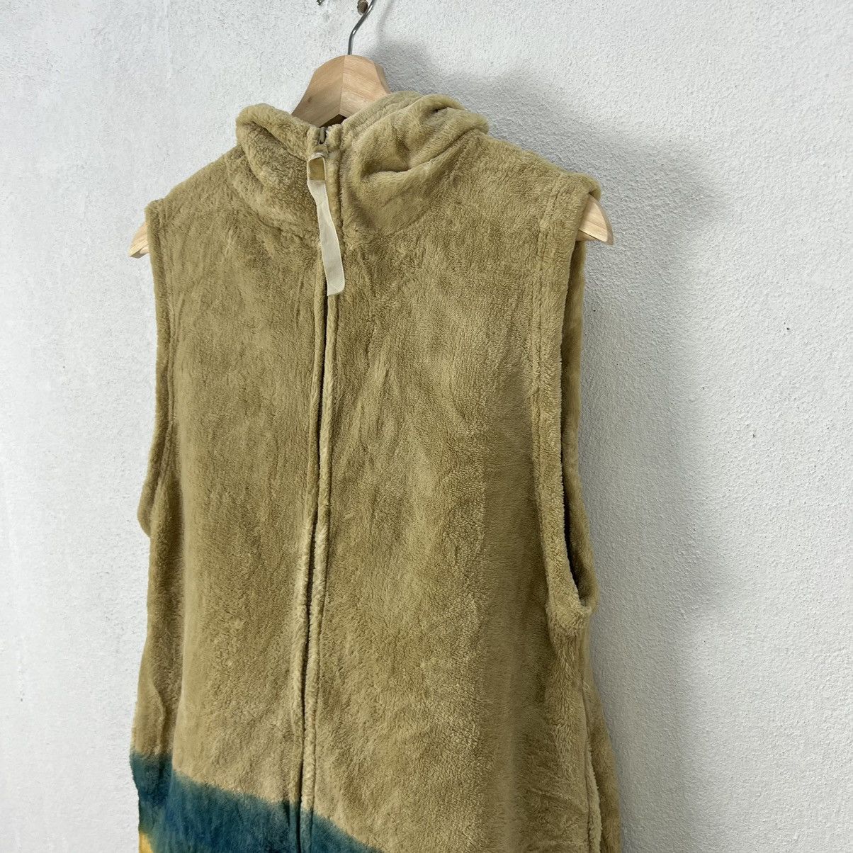 Japanese Brand FLEECE TANK TOP VEST ZELT FOR LIFE MULTI COLOUR TRITONE Size US M / EU 48-50 / 2 - 5 Thumbnail