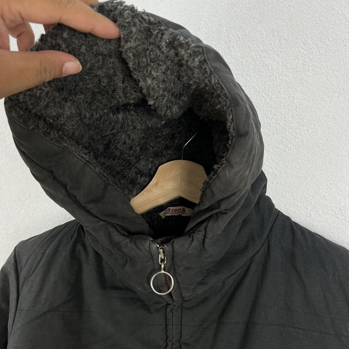 45rpm ZIPPER HOODIE JACKET FLEECE LINING 45 RPM Size US S / EU 44-46 / 1 - 7 Thumbnail