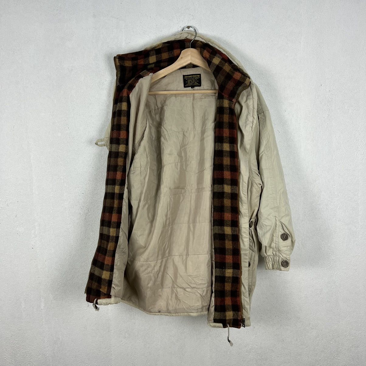 Japanese Brand JEAN JAURES ISSEY MIYAKE DOUBLE BREAST TARTAN CARGO JACKET Size US L / EU 52-54 / 3 - 15 Thumbnail