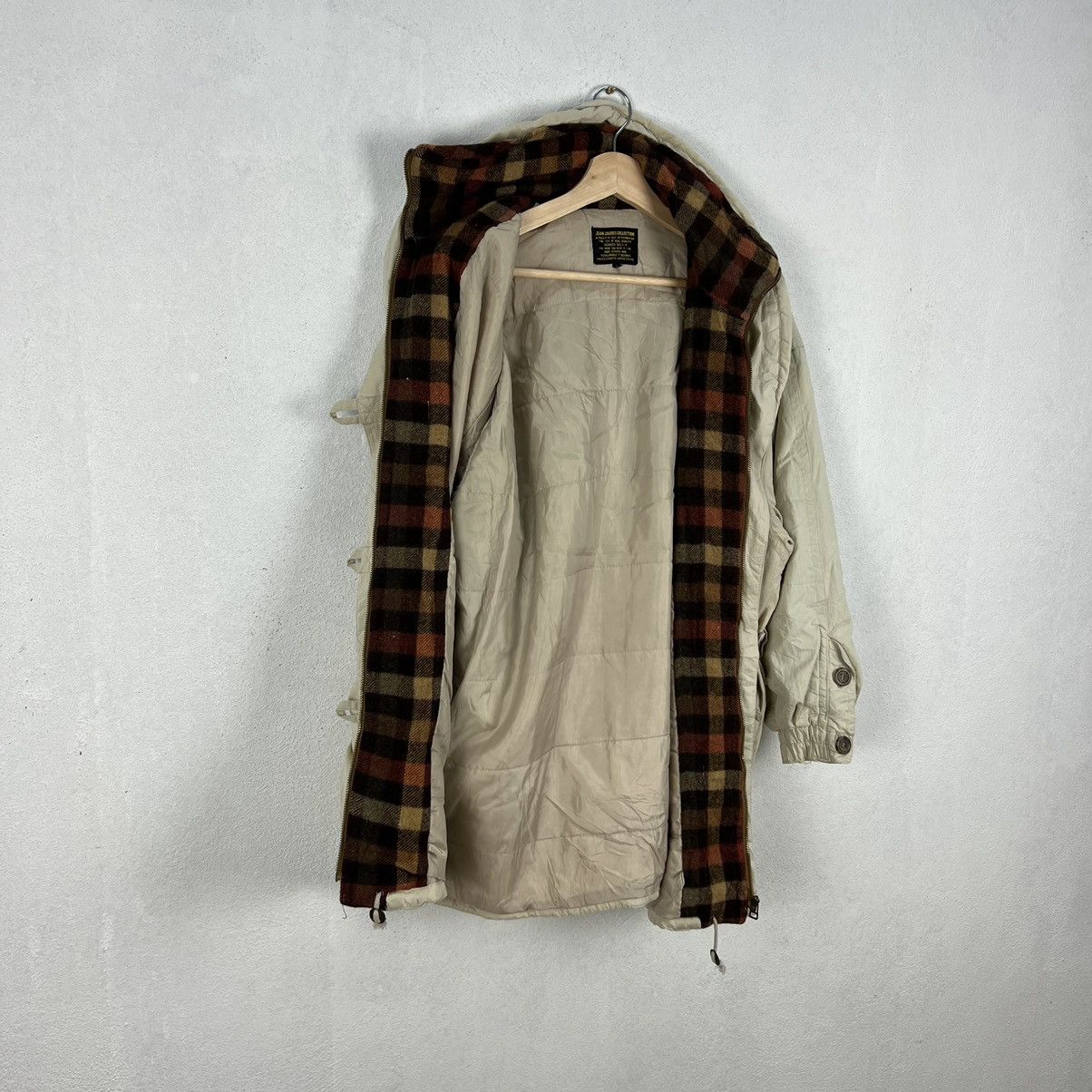 Japanese Brand JEAN JAURES ISSEY MIYAKE DOUBLE BREAST TARTAN CARGO JACKET Size US L / EU 52-54 / 3 - 16 Thumbnail