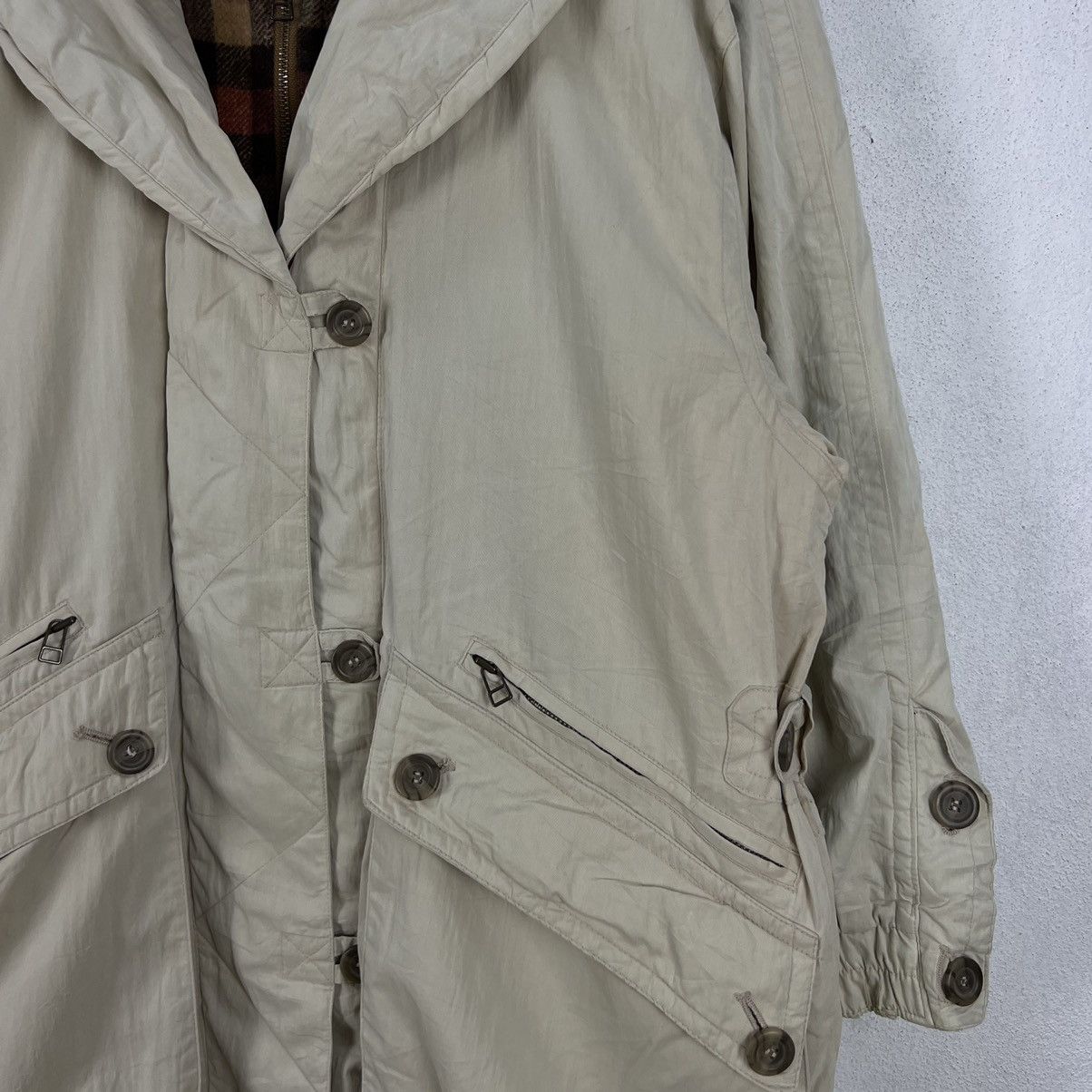 Japanese Brand JEAN JAURES ISSEY MIYAKE DOUBLE BREAST TARTAN CARGO JACKET Size US L / EU 52-54 / 3 - 5 Thumbnail