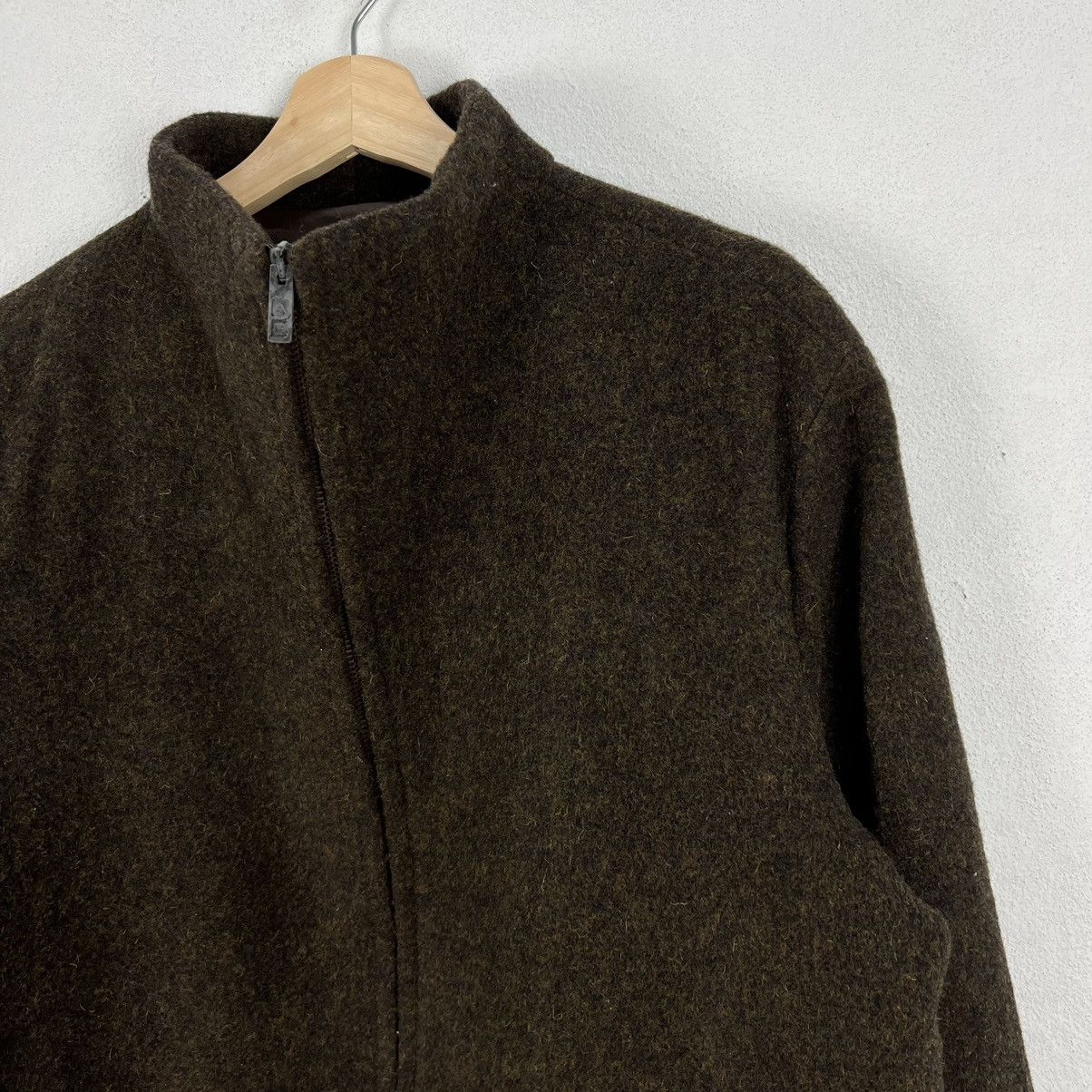 Adolfo Dominguez VINTAGE WOOL ZIPPER JACKET ADOLFO DOMINGUEZ Size US M / EU 48-50 / 2 - 4 Thumbnail