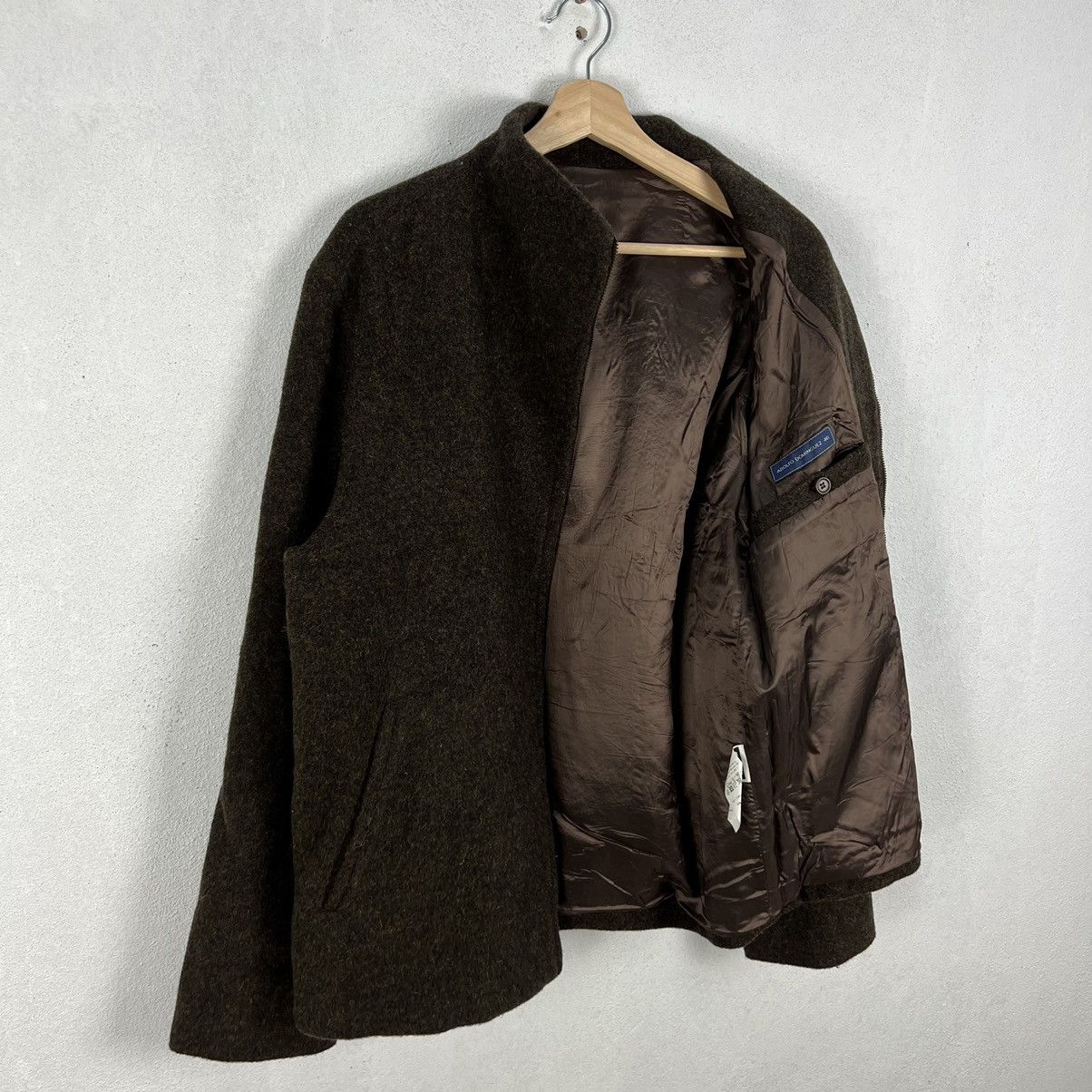 Adolfo Dominguez VINTAGE WOOL ZIPPER JACKET ADOLFO DOMINGUEZ Size US M / EU 48-50 / 2 - 11 Thumbnail