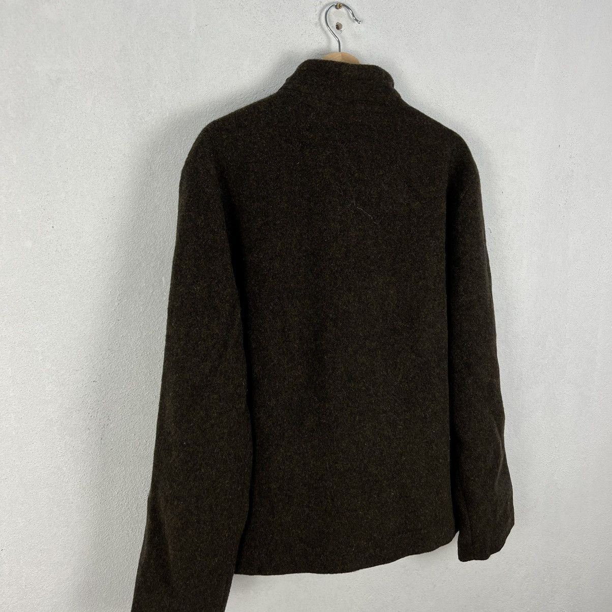 Adolfo Dominguez VINTAGE WOOL ZIPPER JACKET ADOLFO DOMINGUEZ Size US M / EU 48-50 / 2 - 9 Thumbnail